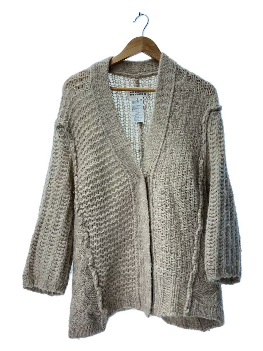Maison Margiela AW17 Exposed Seam Weave Stitch Wool Knit Cardigan Size S / US 4 / IT 40 - 1 Thumbnail