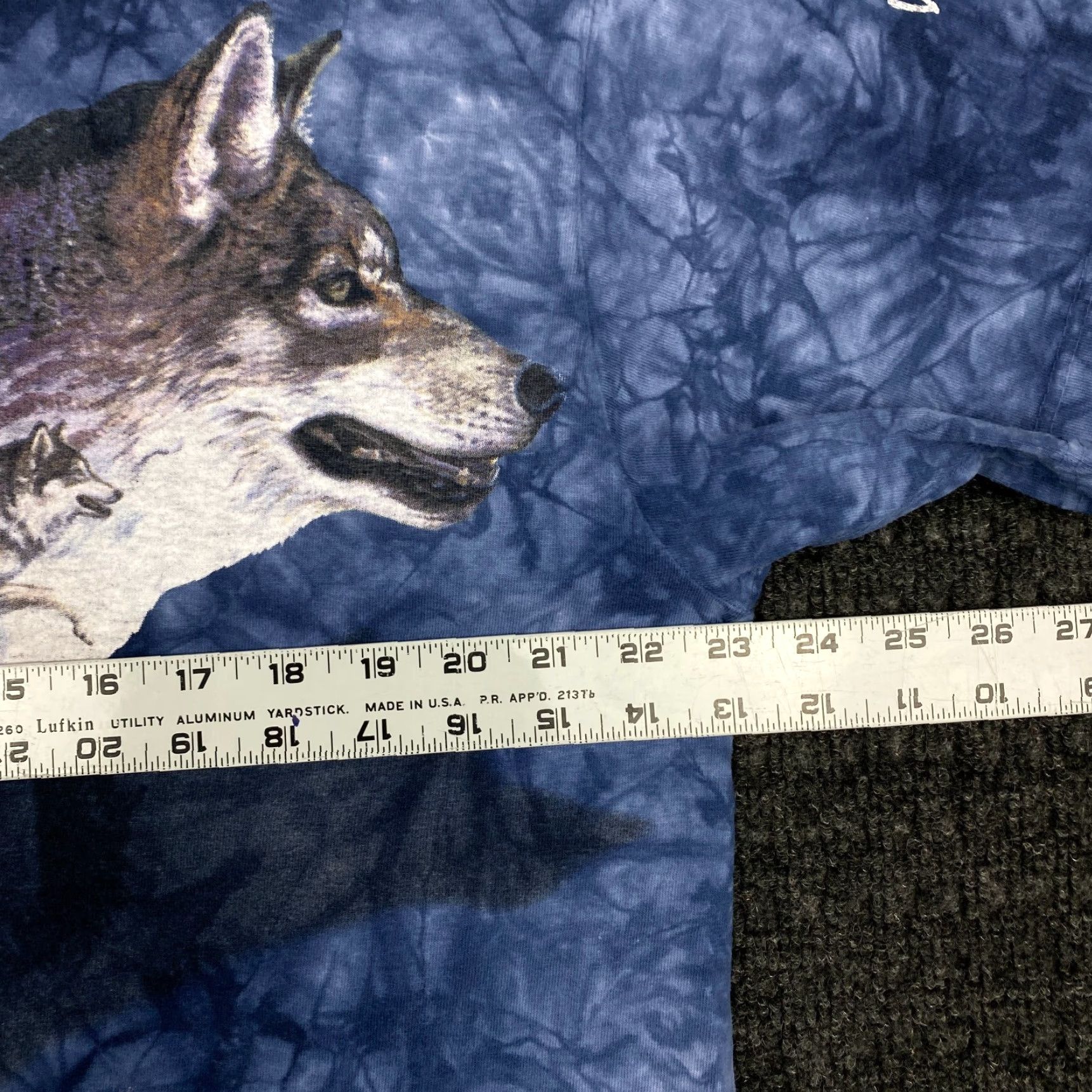 The Mountain VINTAGE The Mountain Howling Running Wolf Wolves Tie Dye T Shirt Womens L NV Size L / US 10 / IT 46 - 7 Thumbnail