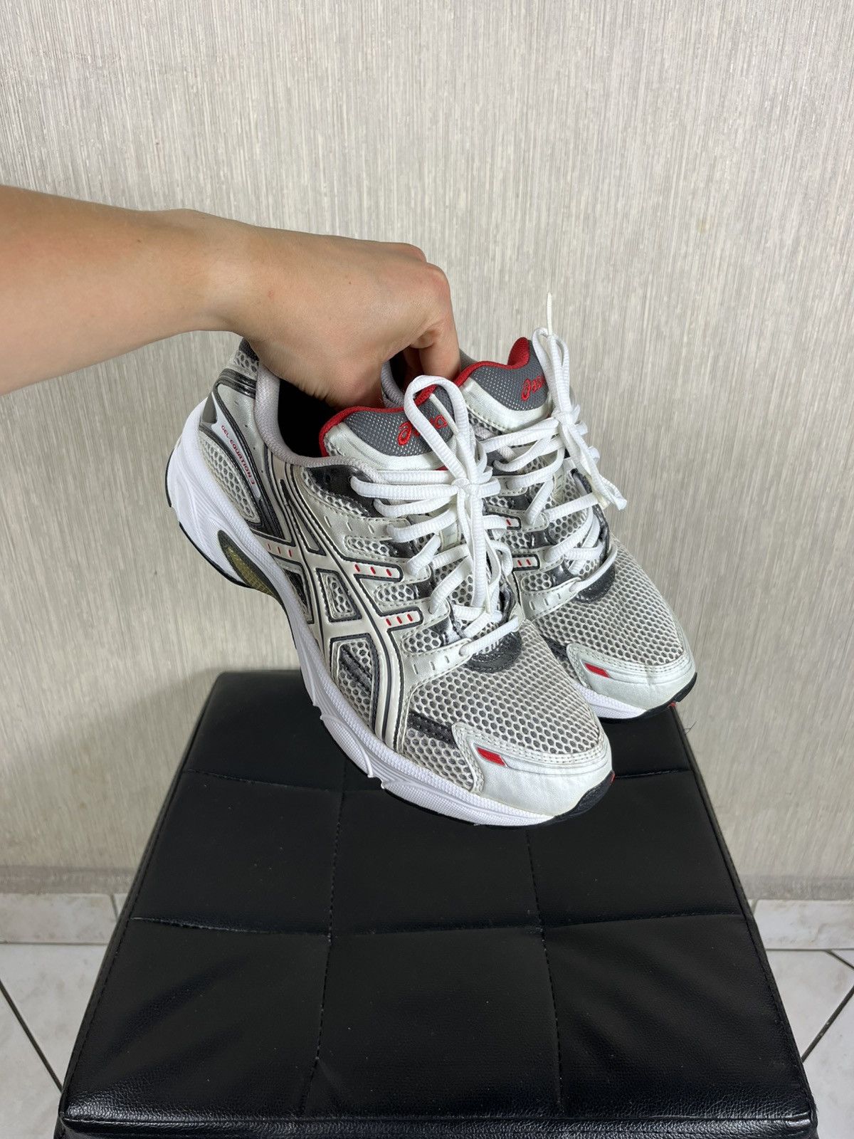 Asics Vintage Asics Gel-Equation 3 mesh silver sneakers y2k shoes Size US 8 / EU 41 - 25 Thumbnail