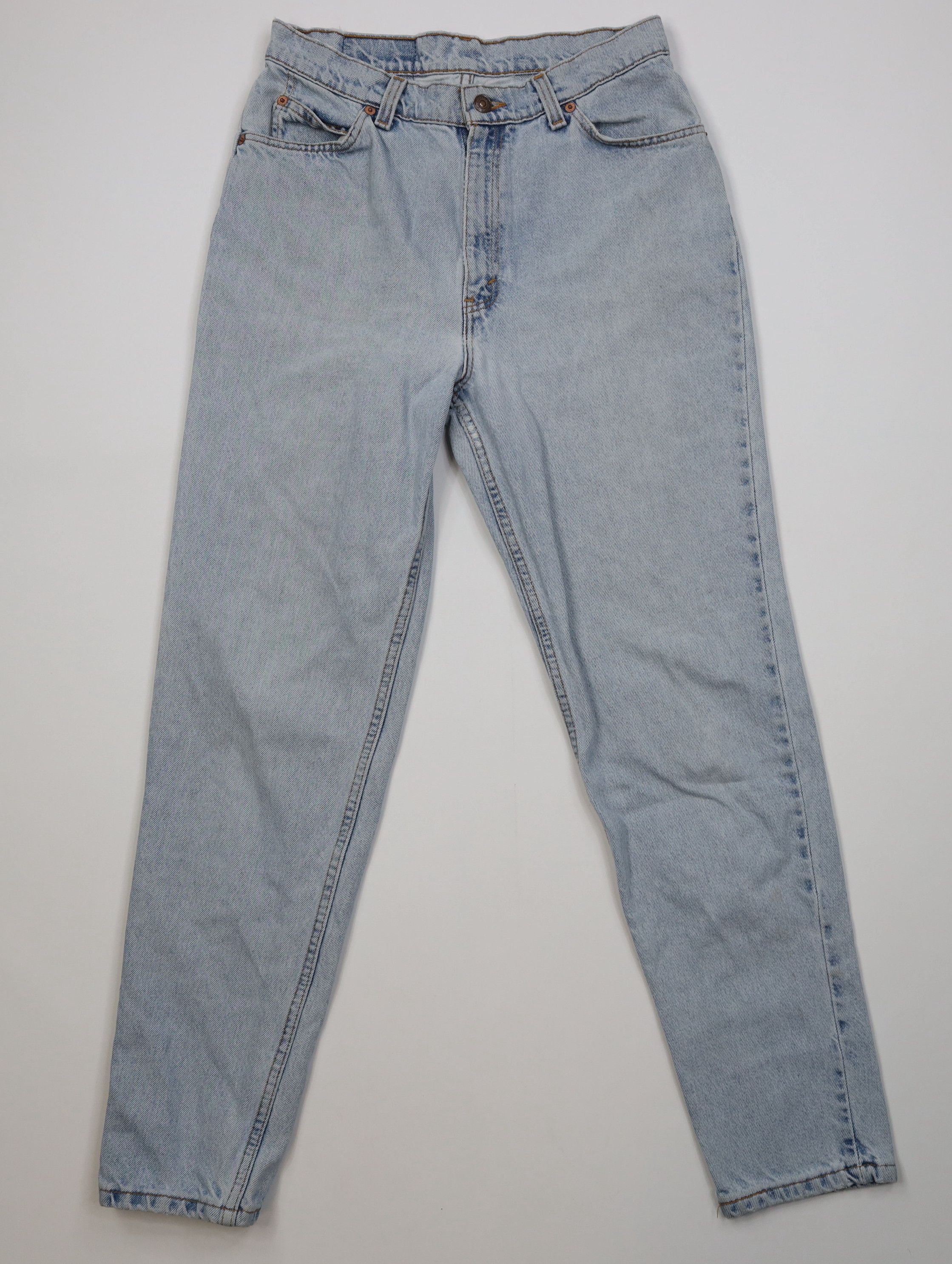 Levi's Vintage 90s Levis 912 Orange Tab Fit Tapered Leg Jeans USA Size 30" / US 8 / IT 44 - 1 Thumbnail