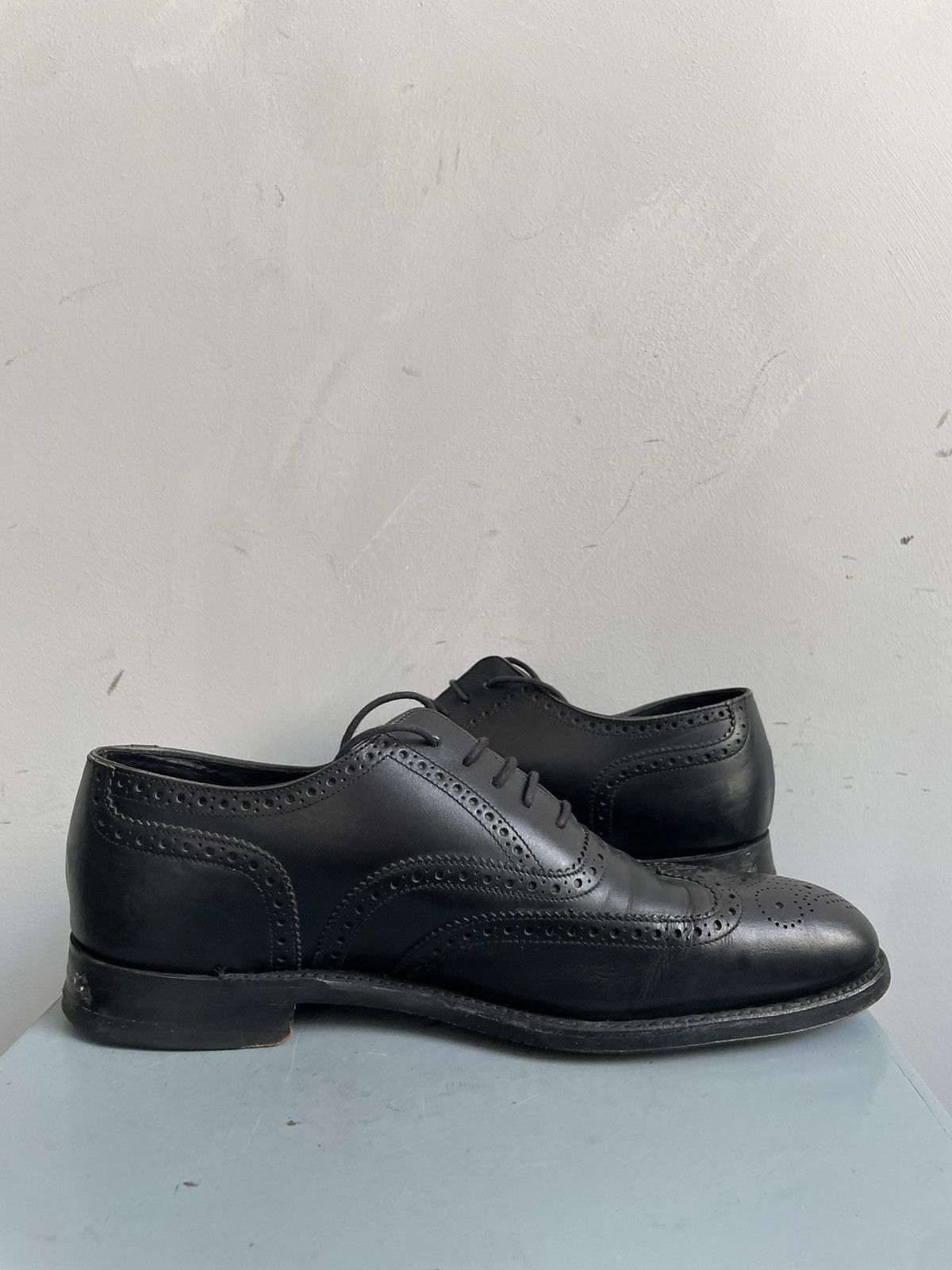 Loake Rare Leather Loake Brogue boots 90s Size US 8 / EU 41 - 6 Thumbnail