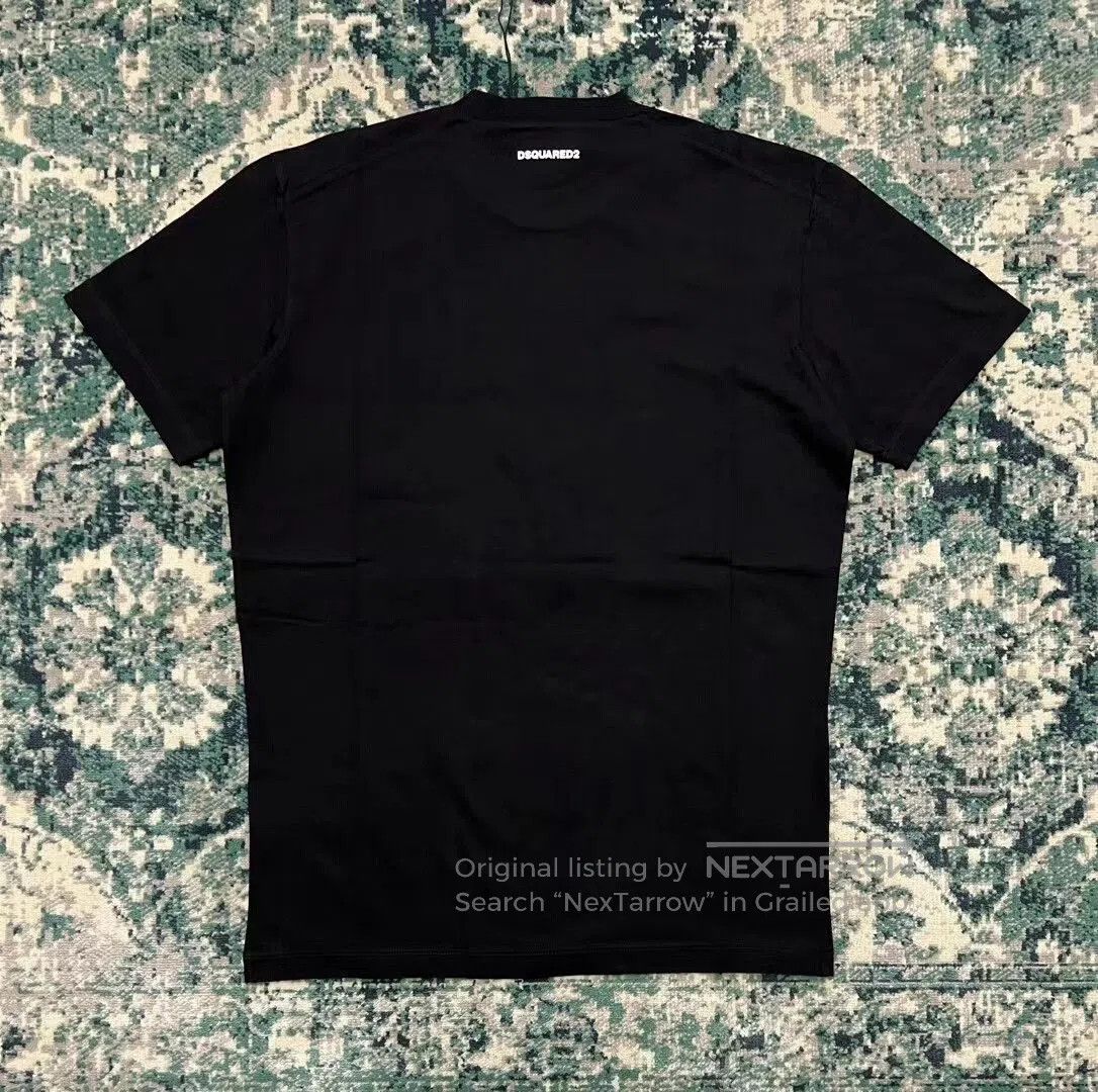 Dsquared2 Dsquared2 Black Graphic T-Shirt for Men. Size US M / EU 48-50 / 2 - 2 Thumbnail
