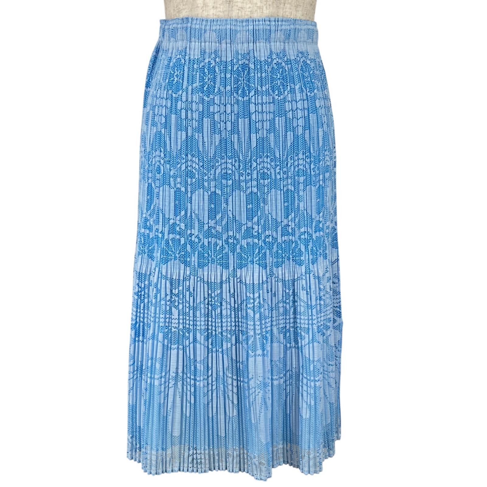 Issey Miyake Issey Miyake PLEATS PLEASE Polyester Skirt Others Skirts PP11-JG721 DUTY FREE for USA Size ONE SIZE - 1 Thumbnail