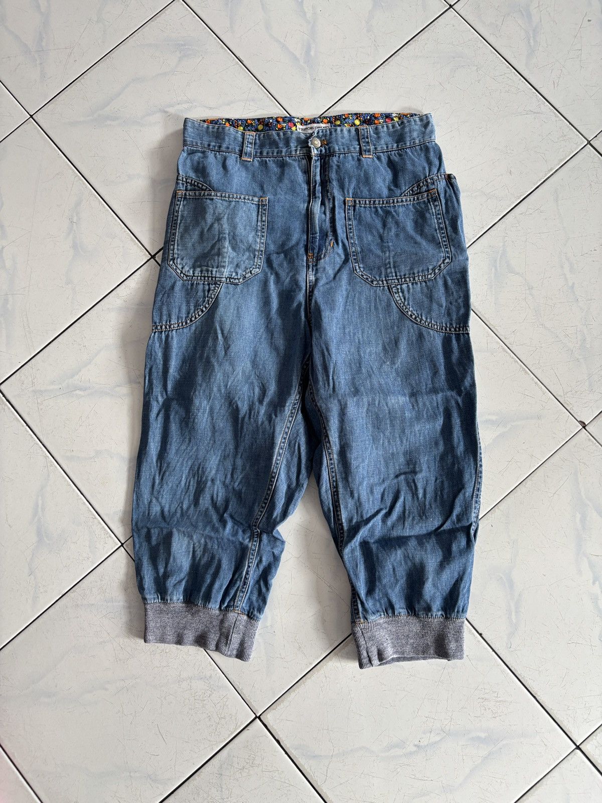 Tsumori Chisato Archival Tsumori Chisato Y2K Baggy Balloon Denim Pants Size 29" - 1 Thumbnail