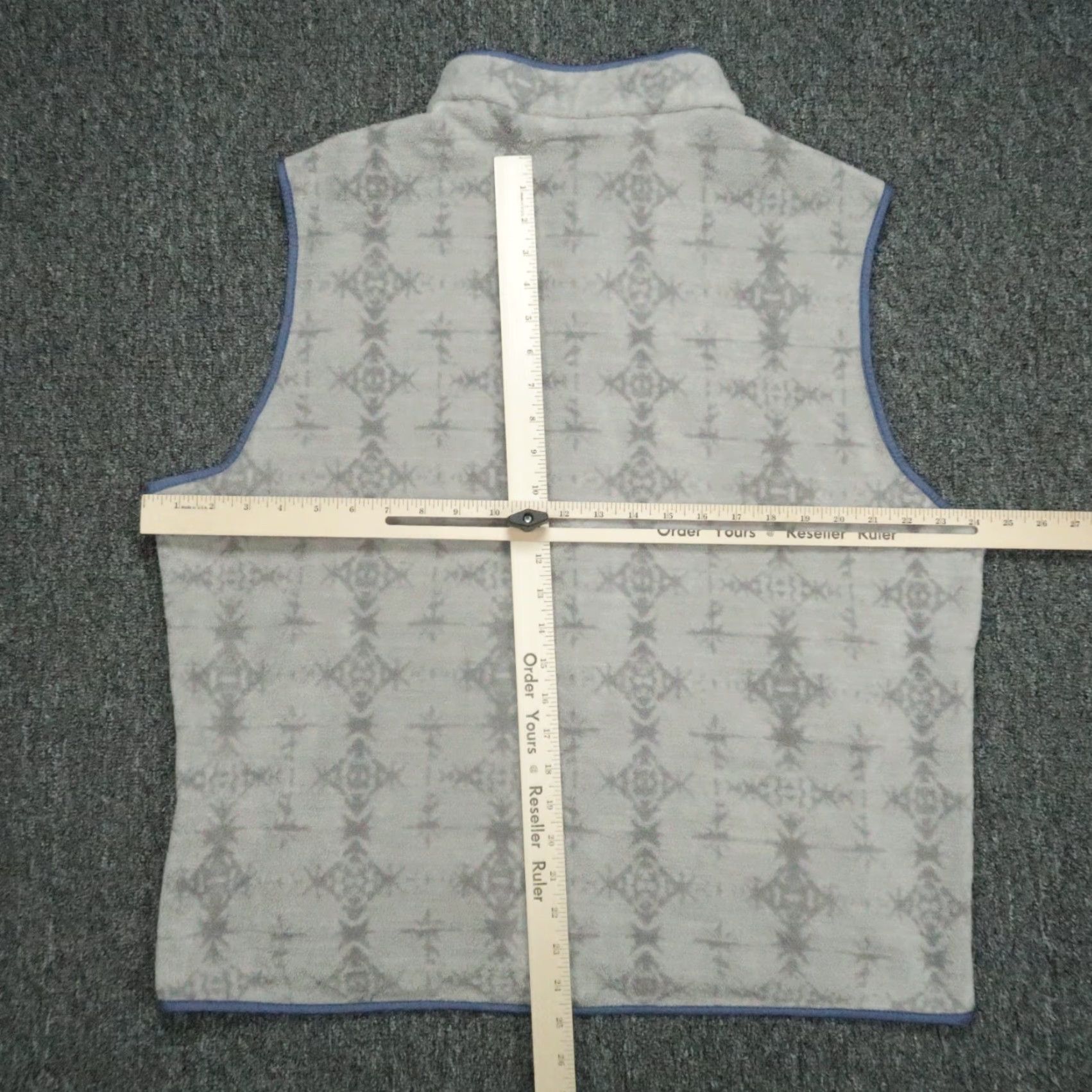 Peter Millar VEST Peter Millar Men XL Gray Micro Shearling Fleece Full Zip Performance Size US XL / EU 56 / 4 - 7 Thumbnail