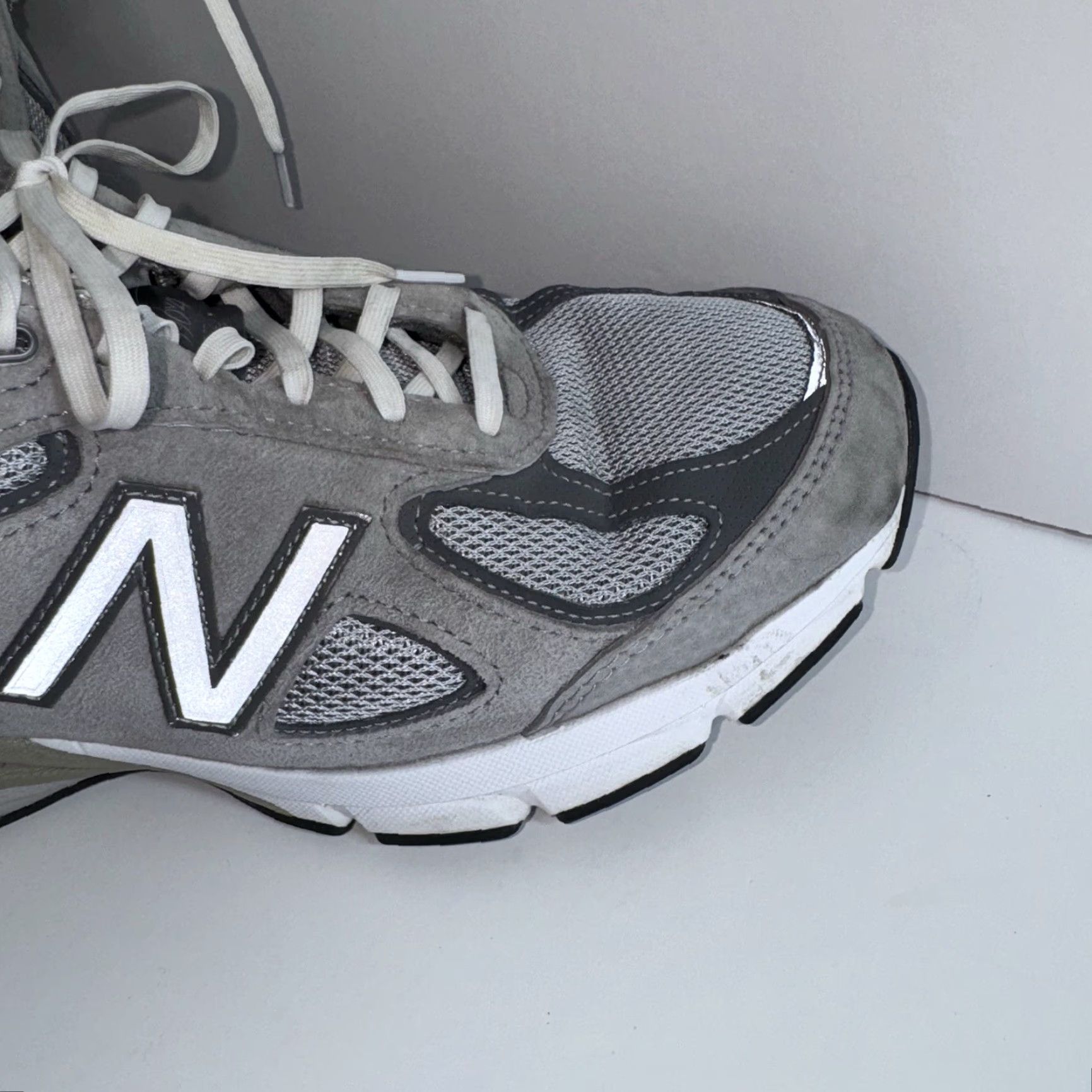 New Balance New Balance Sneaker Women’s 990v4 Made in USA Grey Silver Size 9.5 2E Size US 7.5 / IT 37.5 - 3 Thumbnail