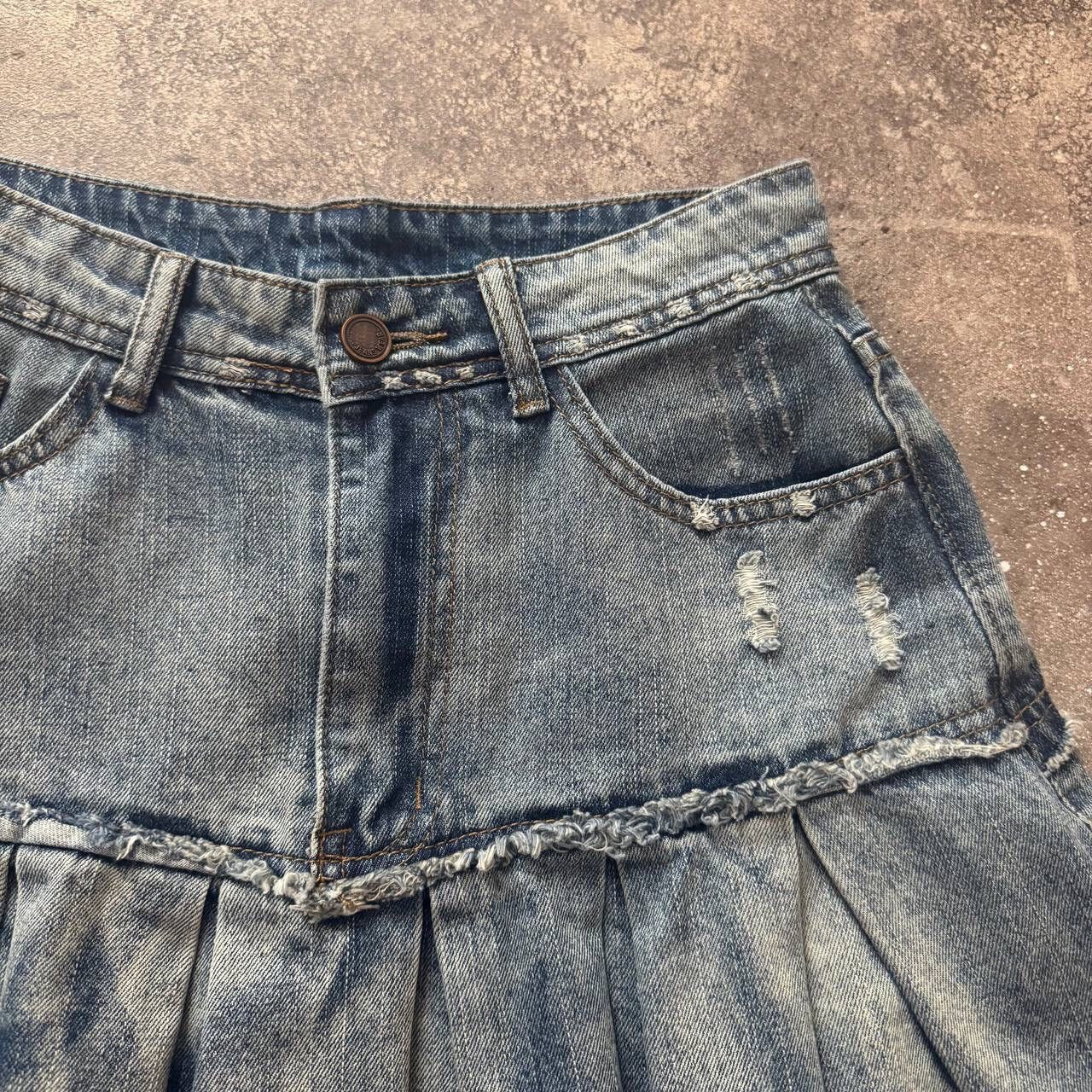 Hysteric Glamour × Japanese Brand × Vintage Amazing Vintage Super Sexy Pleated Y2K Mini Skirt Size 26" / US 2 / IT 38 - 3 Thumbnail