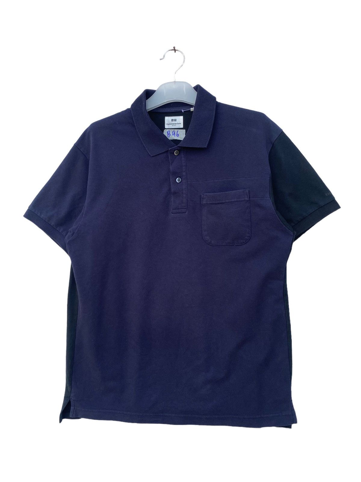 image of Engineered Garments x Uniqlo Engineered Garment X Uniqlo Polo Shirt in Black, Men's (Size Large)