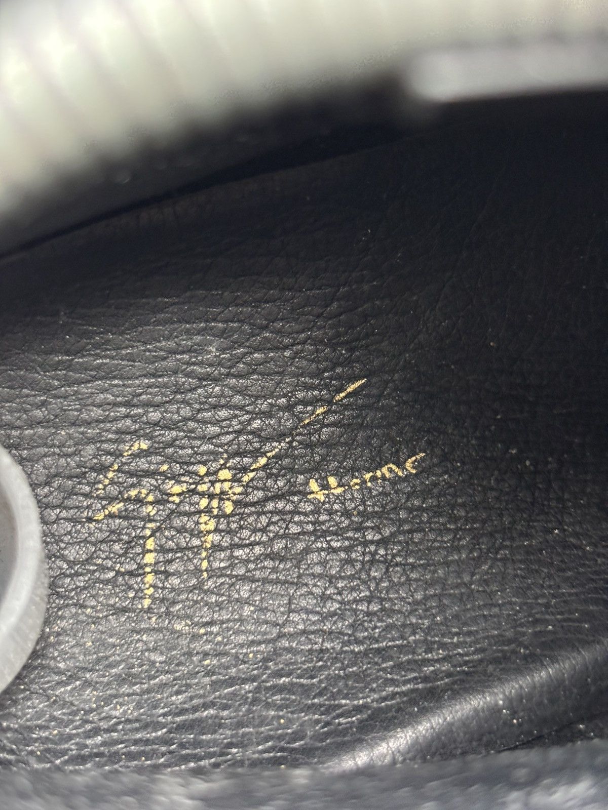 Giuseppe Zanotti Gold Strap Velvet High Top Sneakers Size US 8.5 / EU 41-42 - 7 Thumbnail