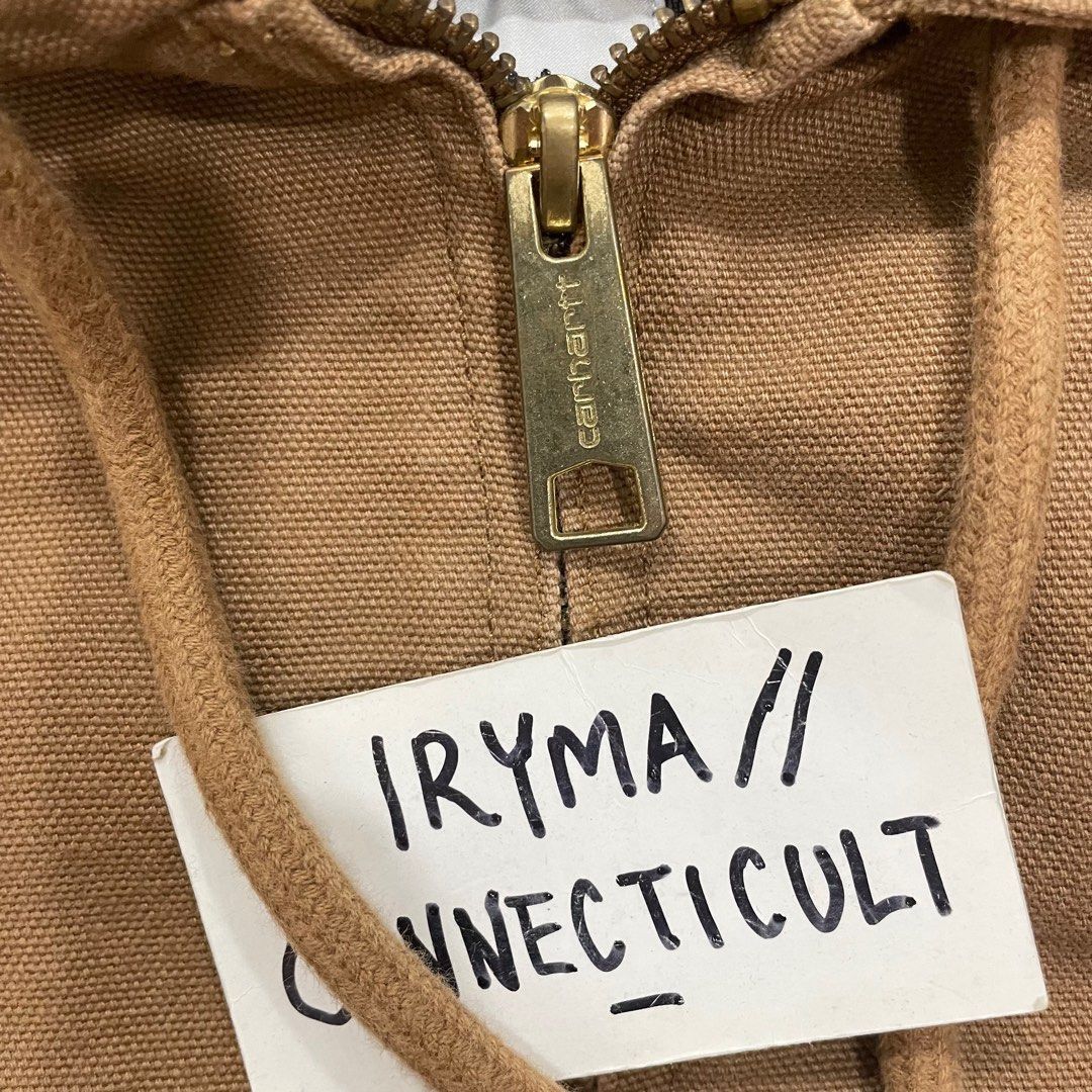Carhartt Wip × Vintage Size M Carhartt WIP Active Jacket in Brown Size US M / EU 48-50 / 2 - 2 Thumbnail