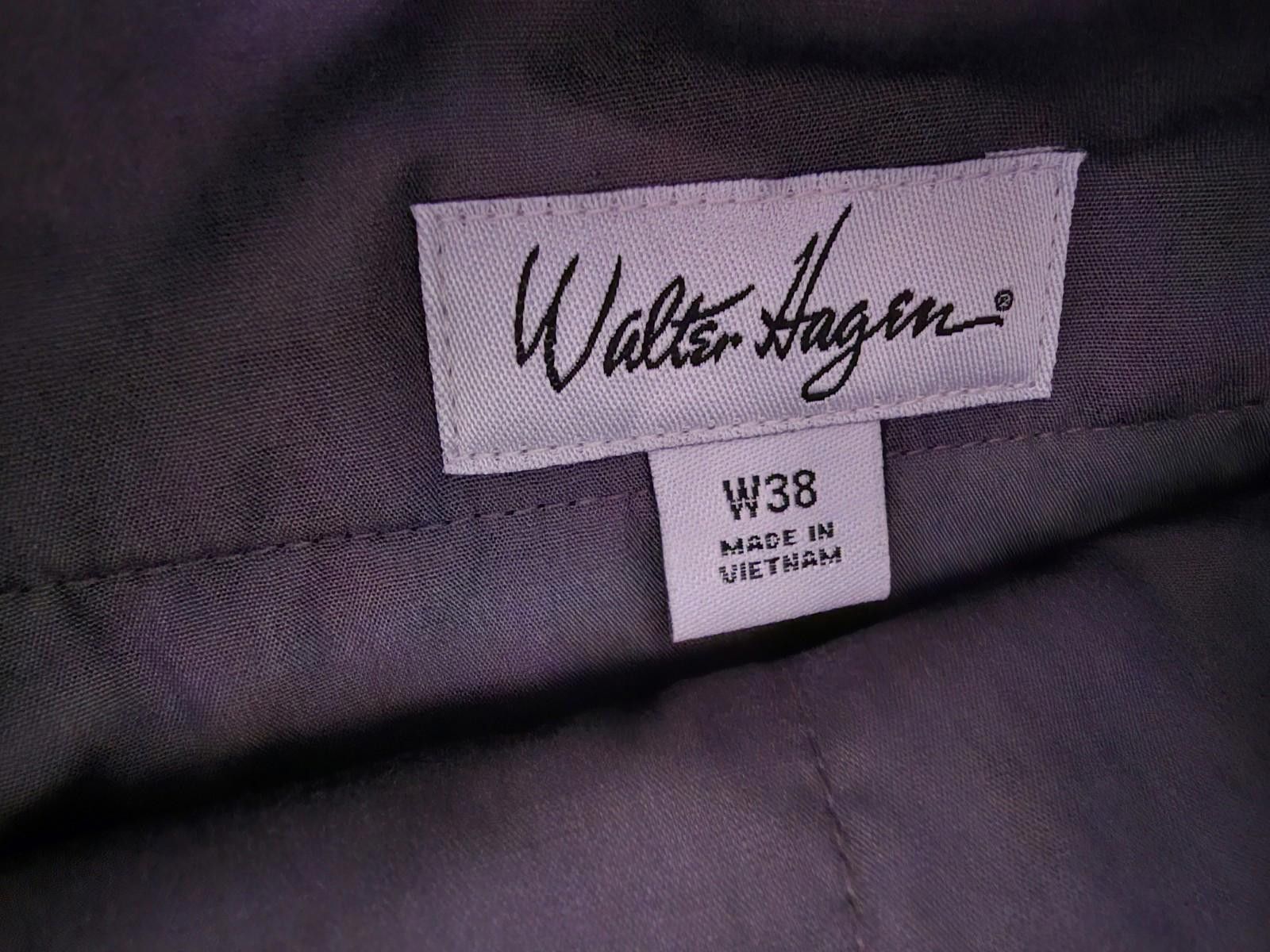 Other Walter Hagen shorts size 38 gray Green plaid golf mens Size US 38 / EU 54 - 2 Thumbnail