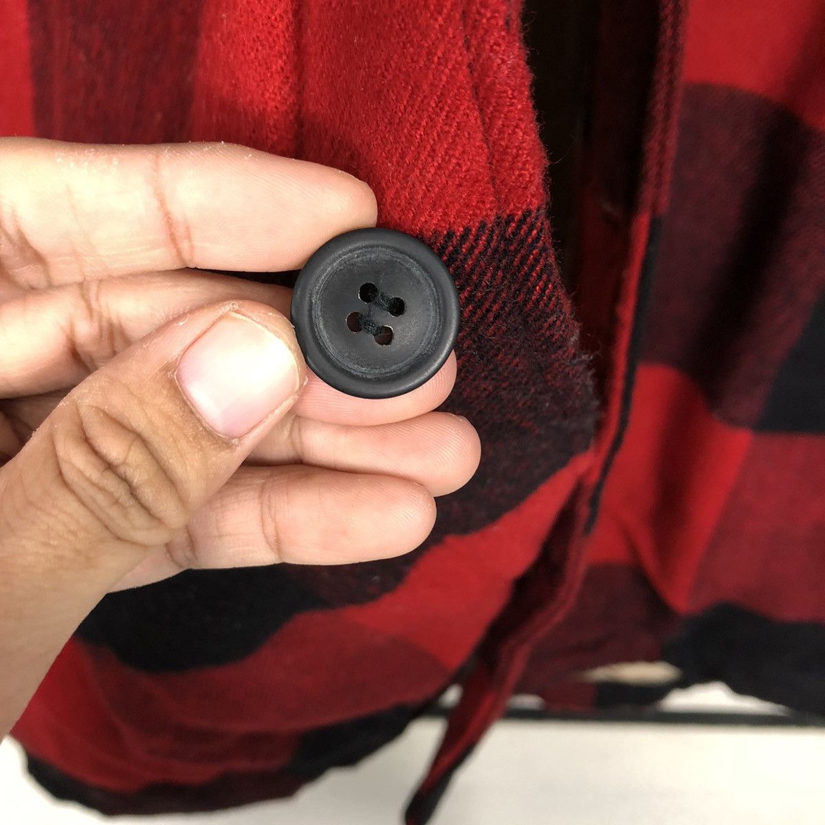 Japanese Brand 📌Vintage Wool Flannel Jacket Tartan Design Collins Size US L / EU 52-54 / 3 - 17 Thumbnail