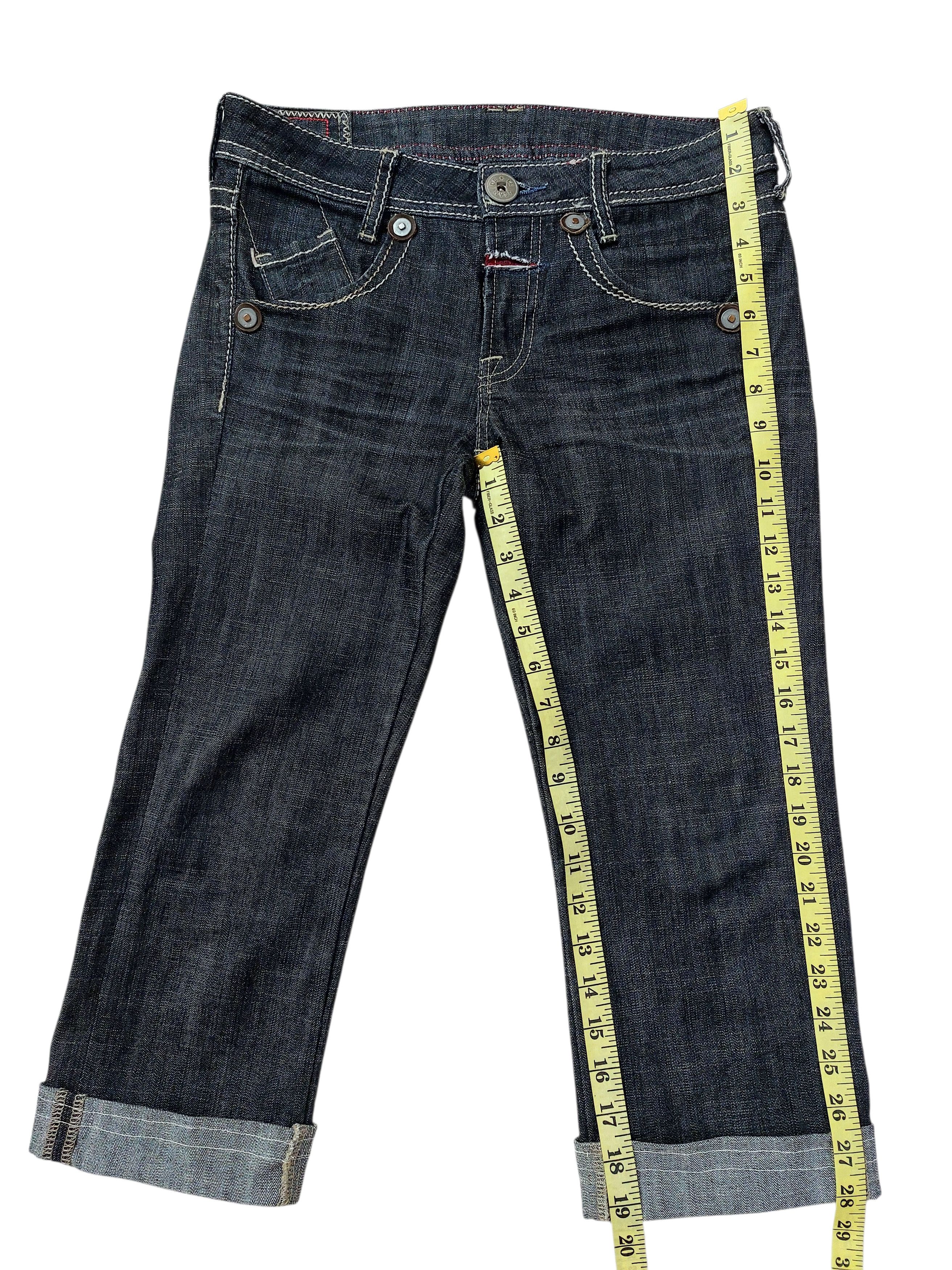 Marithe + Francois Girbaud Marithe Francois Girbaud Classic 90s Cuffed Hem Cropped Pant Size 28" / US 6 / IT 42 - 15 Thumbnail