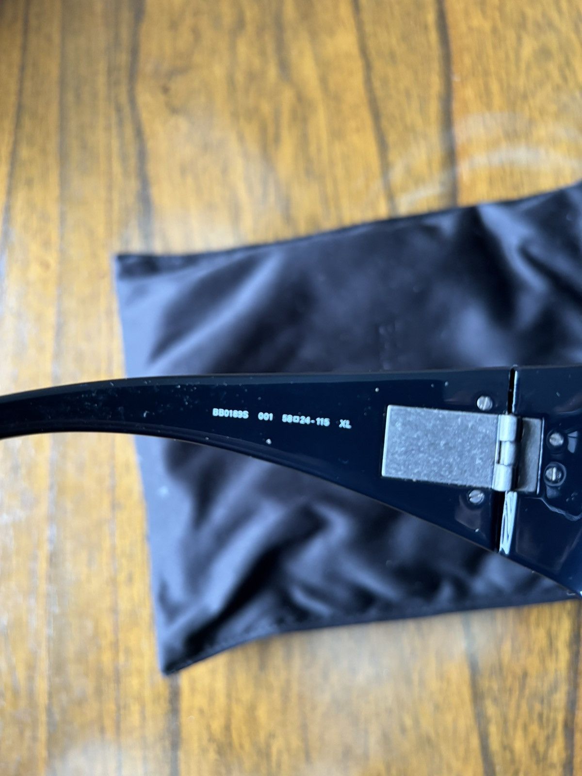Balenciaga BALENCIAGA OVERSIZED SUNGLASSES Size ONE SIZE - 4 Thumbnail