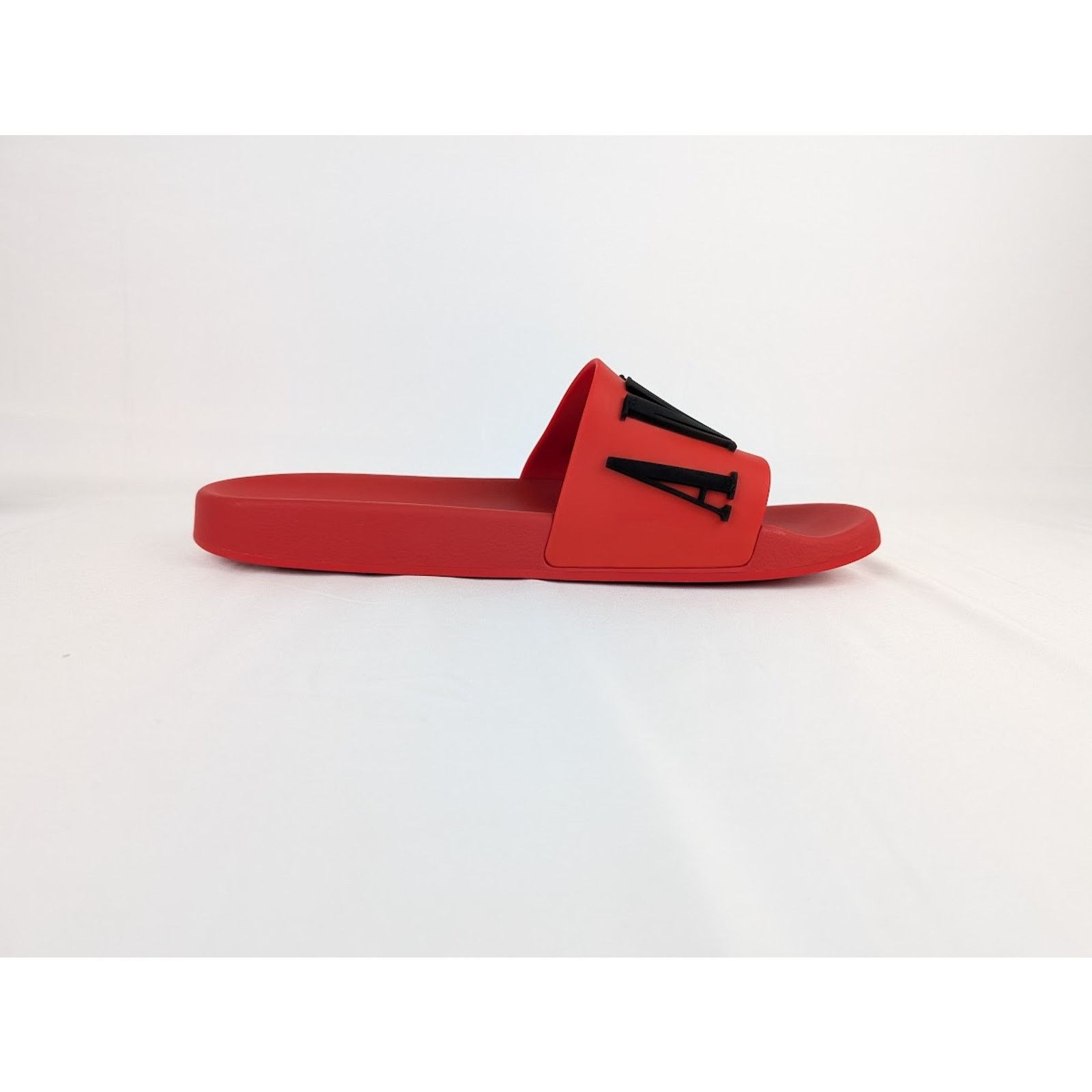 Amiri o1rshd1 Q: 2 / Logo Pool Slide in Red/Black Size US 10 / EU 43 - 2 Thumbnail