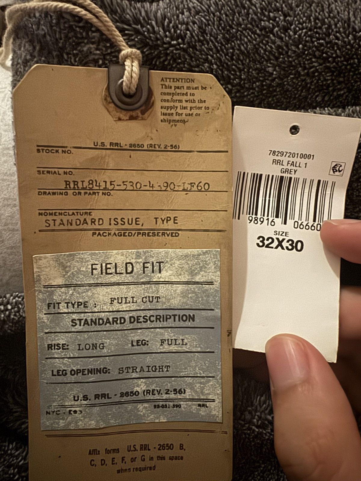 RRL Ralph Lauren Vintage RRL Ralph Lauren Herringbone Twill Field Pant Size US 32 / EU 48 - 7 Thumbnail