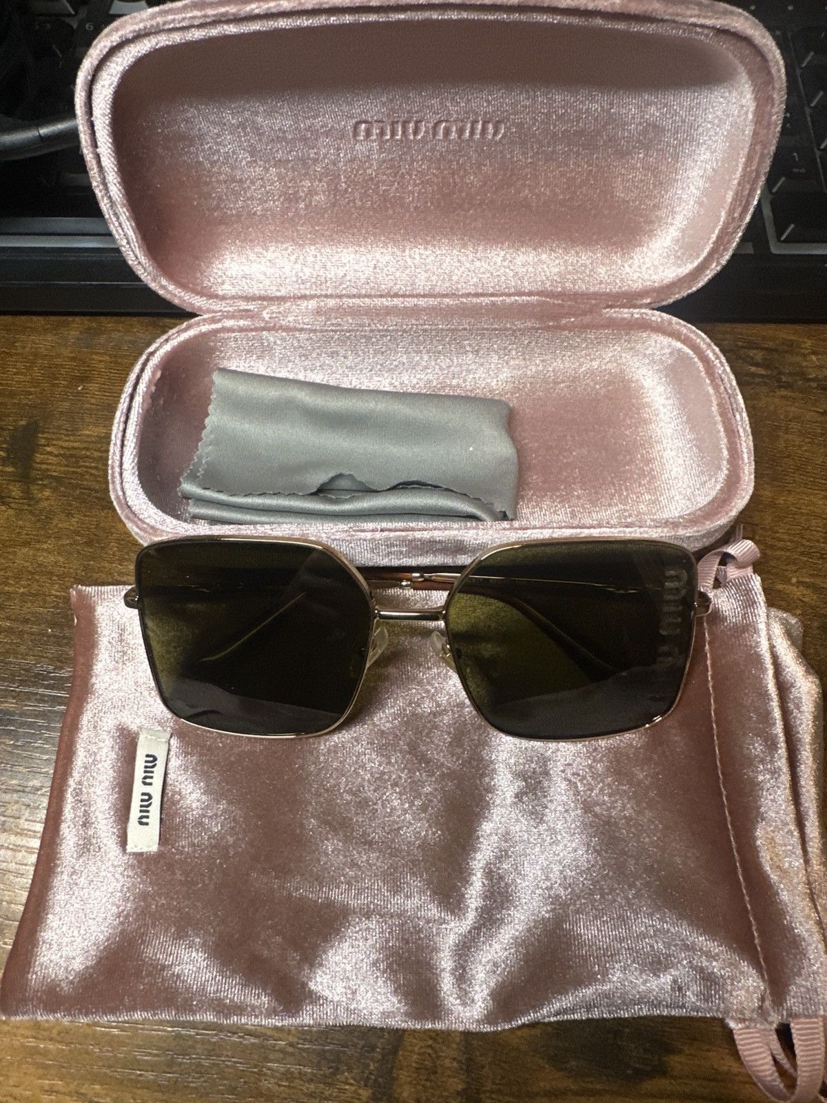 Miu Miu × Other × Vintage Miu miu sunglasses Size ONE SIZE - 1 Thumbnail
