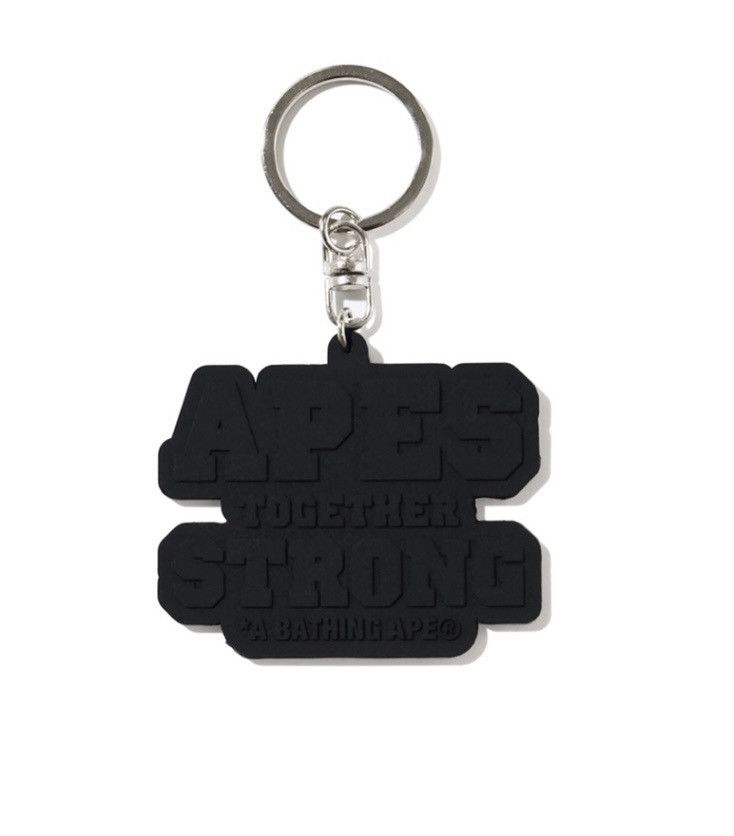 Bape BAPE ATS Keychain Black Size ONE SIZE - 1 Thumbnail
