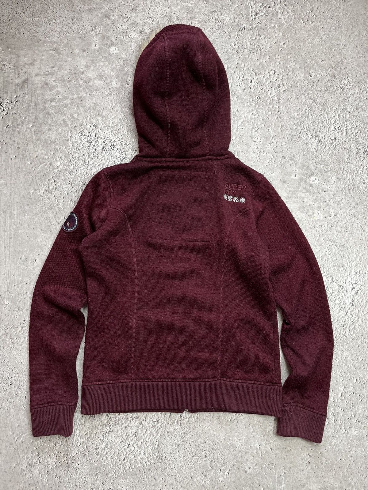 Superdry Superdry Faux Fur Hood Zip Hoodie Sherpa Lined Jacket Women Size M / US 6-8 / IT 42-44 - 9 Thumbnail