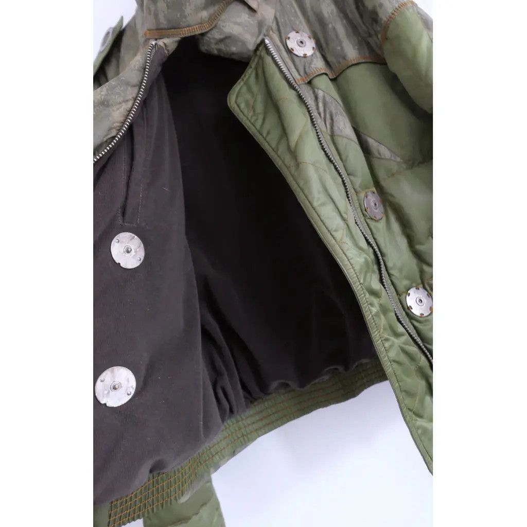 Dior Dior x John Galliano Fall 2006 Camo Puffer Jacket Size XS / US 0-2 / IT 36-38 - 10 Thumbnail