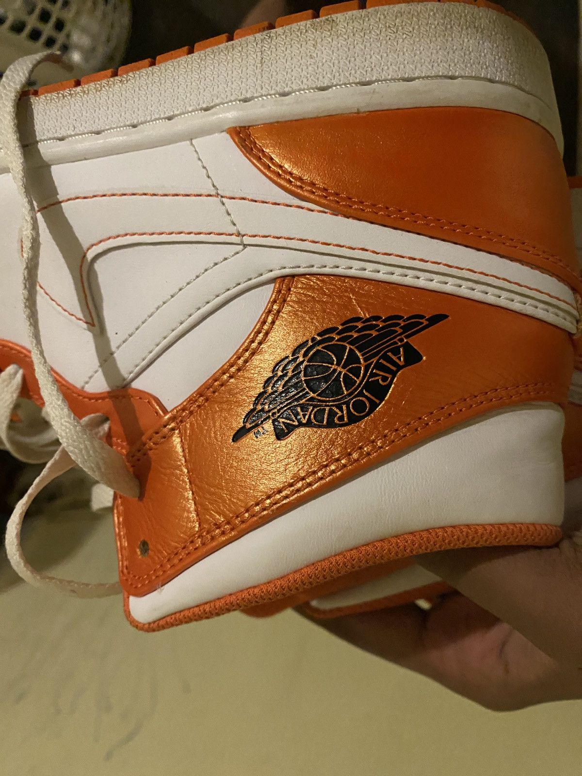 Jordan Brand Jordan 1 Electro Orange Size US 12 / EU 45 - 2 Thumbnail