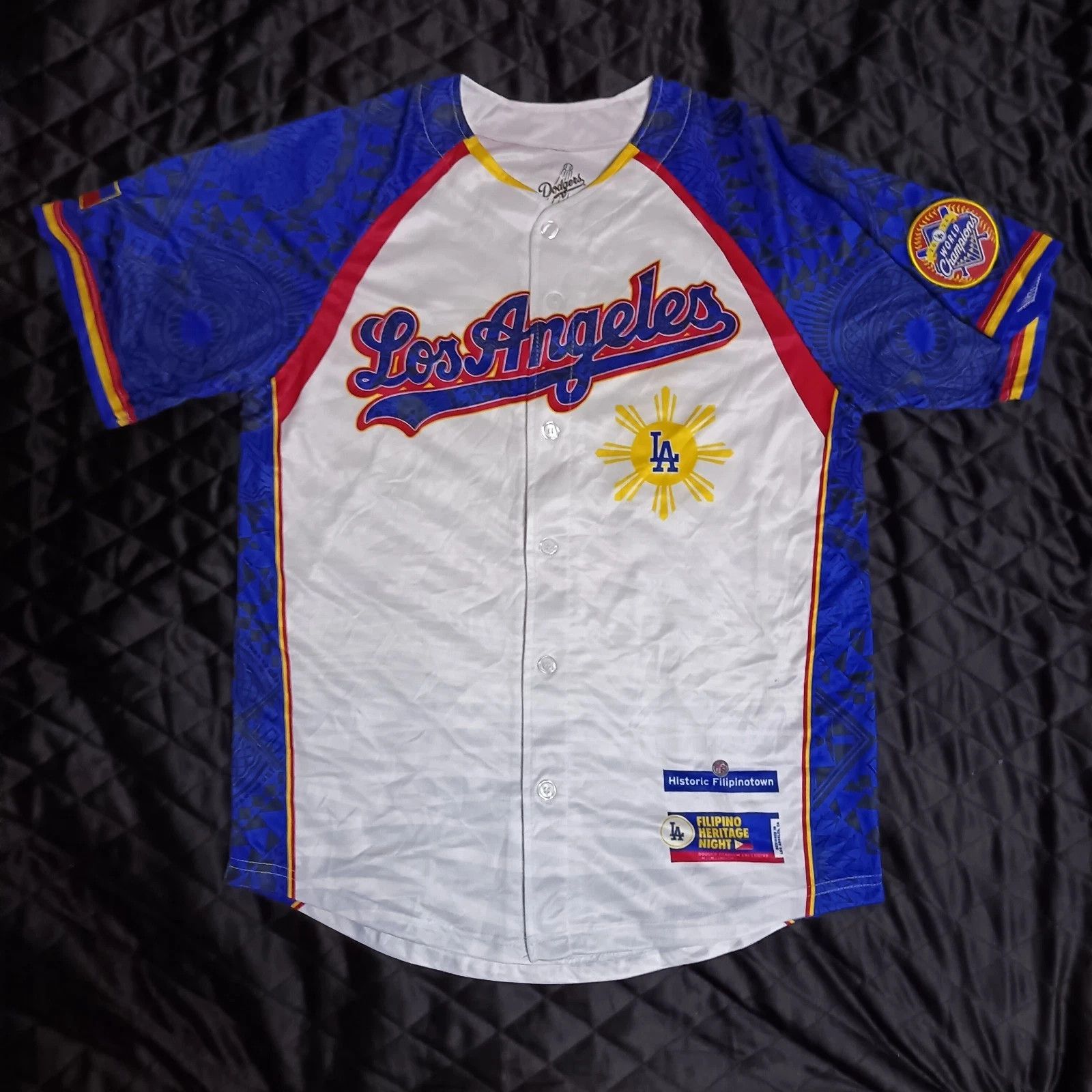 MLB LA Dodgers Filipino Heritage Night Pilipinas Baseball Jersey Size US M / EU 48-50 / 2 - 1 Thumbnail