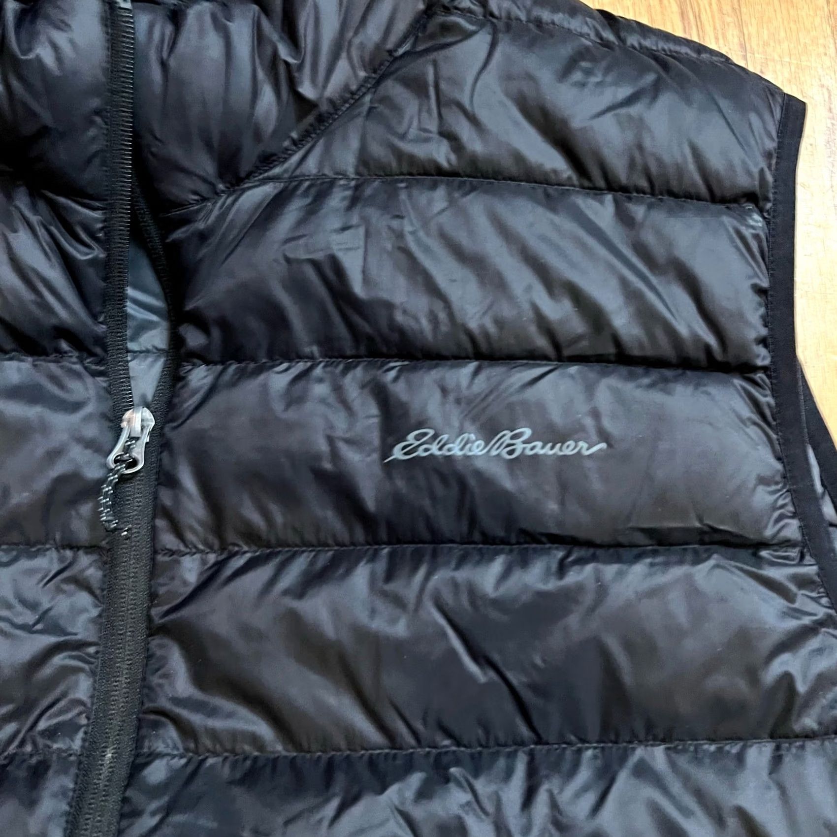 Eddie Bauer Eddie Bauer Down Puffer Vest Mens XXL Quilted Full Zip Outdoors Black Vest Size US XXL / EU 58 / 5 - 2 Thumbnail
