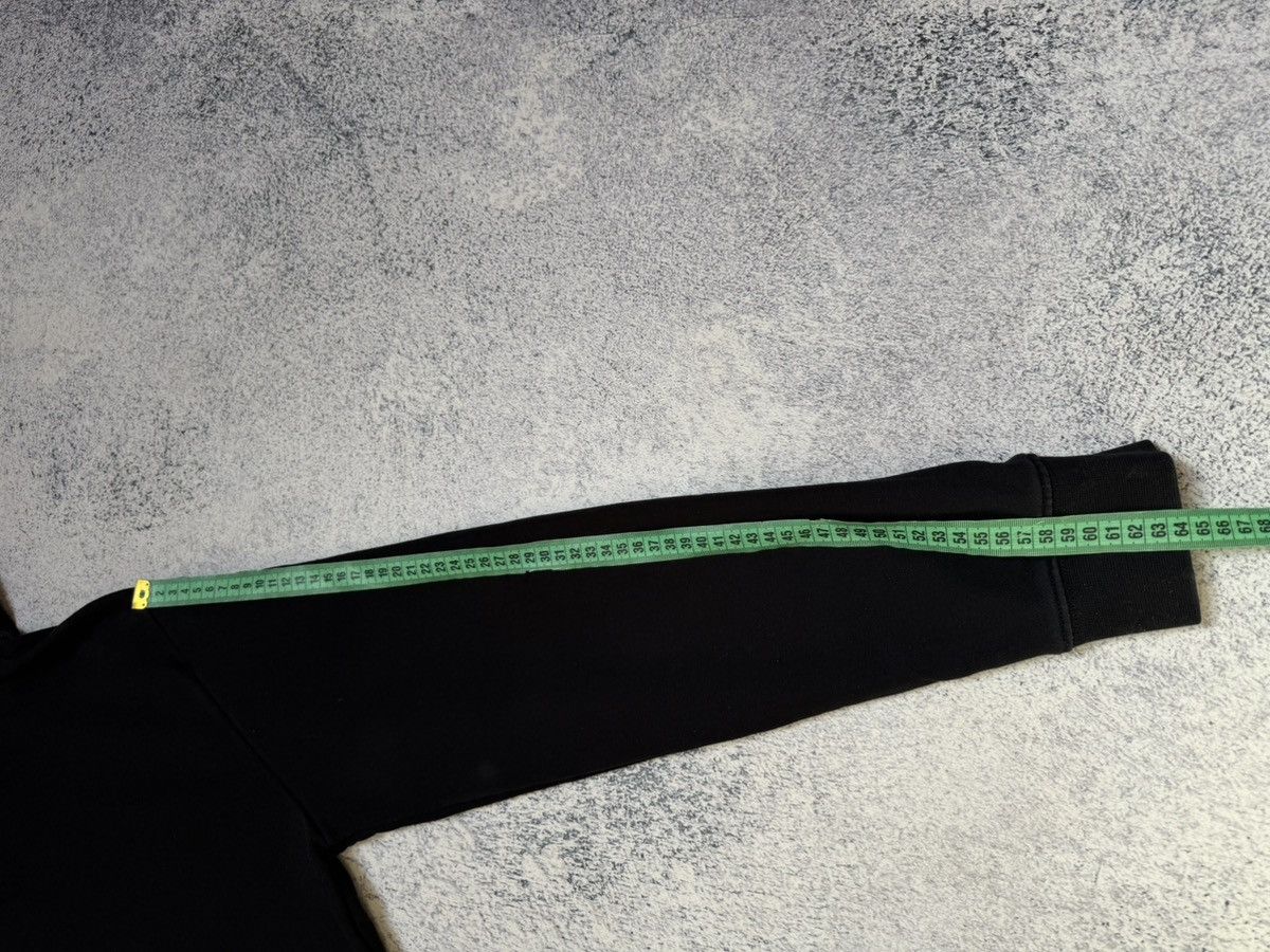 Alexander McQueen Alexander McQueen McQ Big Logo Black Distressed Hoodie Black Size US M / EU 48-50 / 2 - 15 Thumbnail