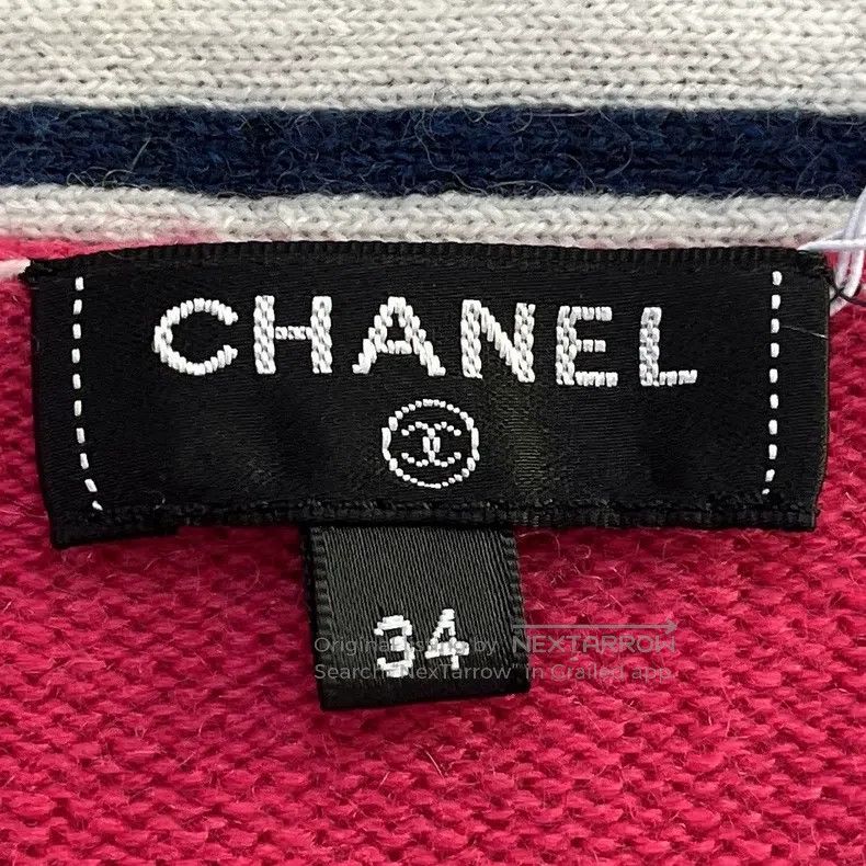 Chanel Pink knitwear coat