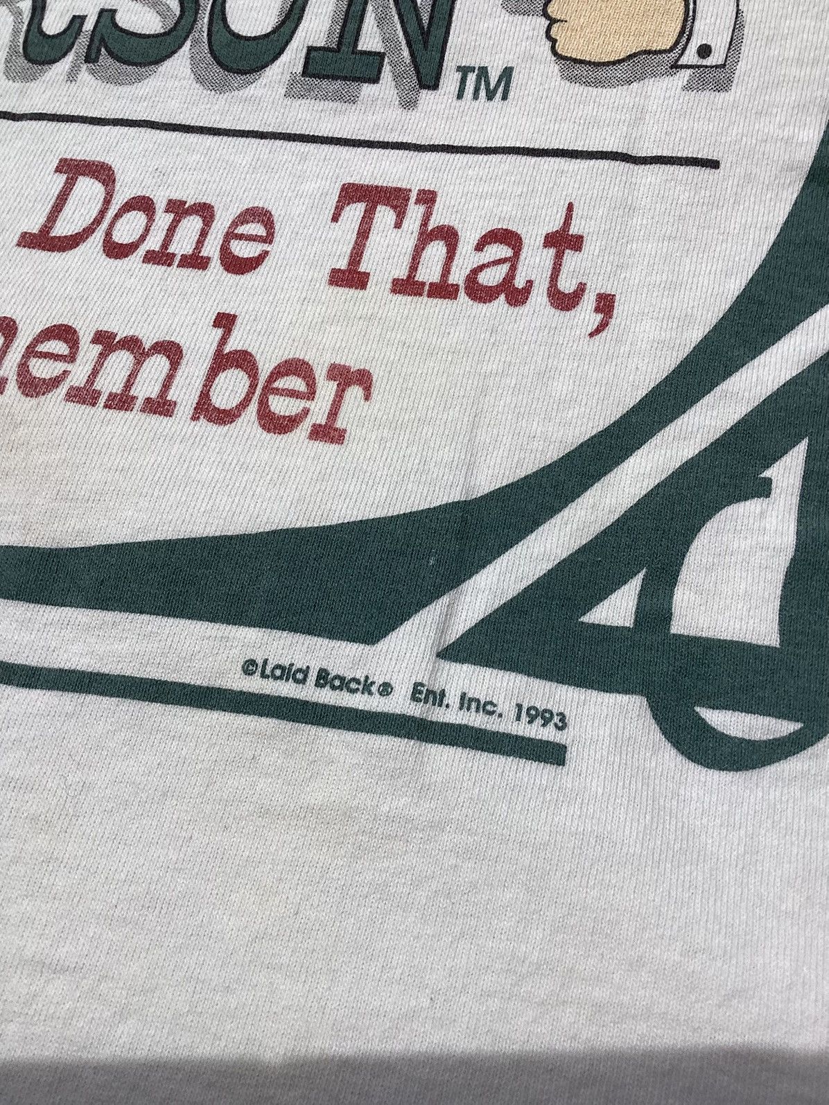 Other × Vintage Vintage 1993 genuine, antique person, single stitch T-shirt Size US L / EU 52-54 / 3 - 3 Thumbnail