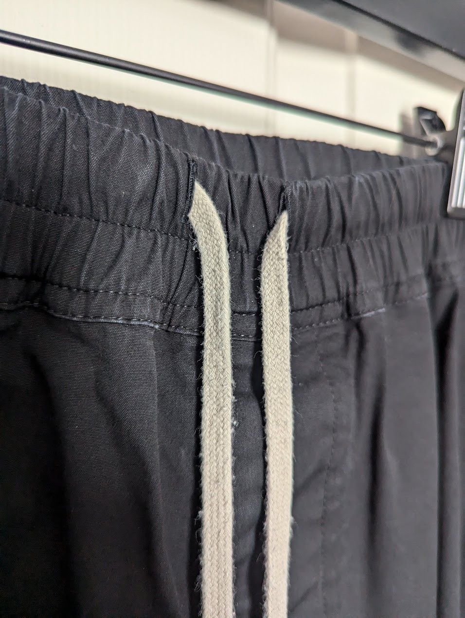 Rick Owens TE Cropped Drawstring Trousers Size US 32 / EU 48 - 3 Thumbnail