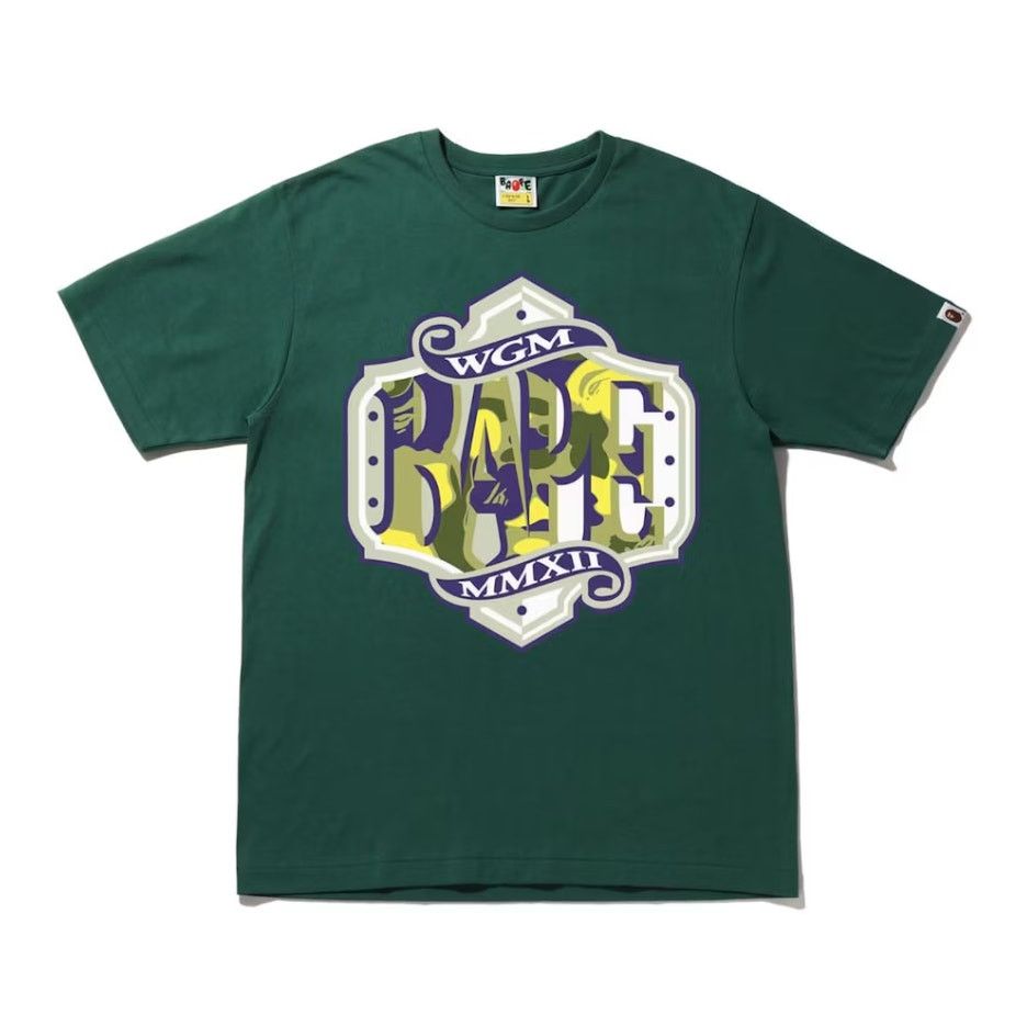 Bape BAPE Archive Graphic 11 Tee Green Size US S / EU 44-46 / 1 - 1 Thumbnail