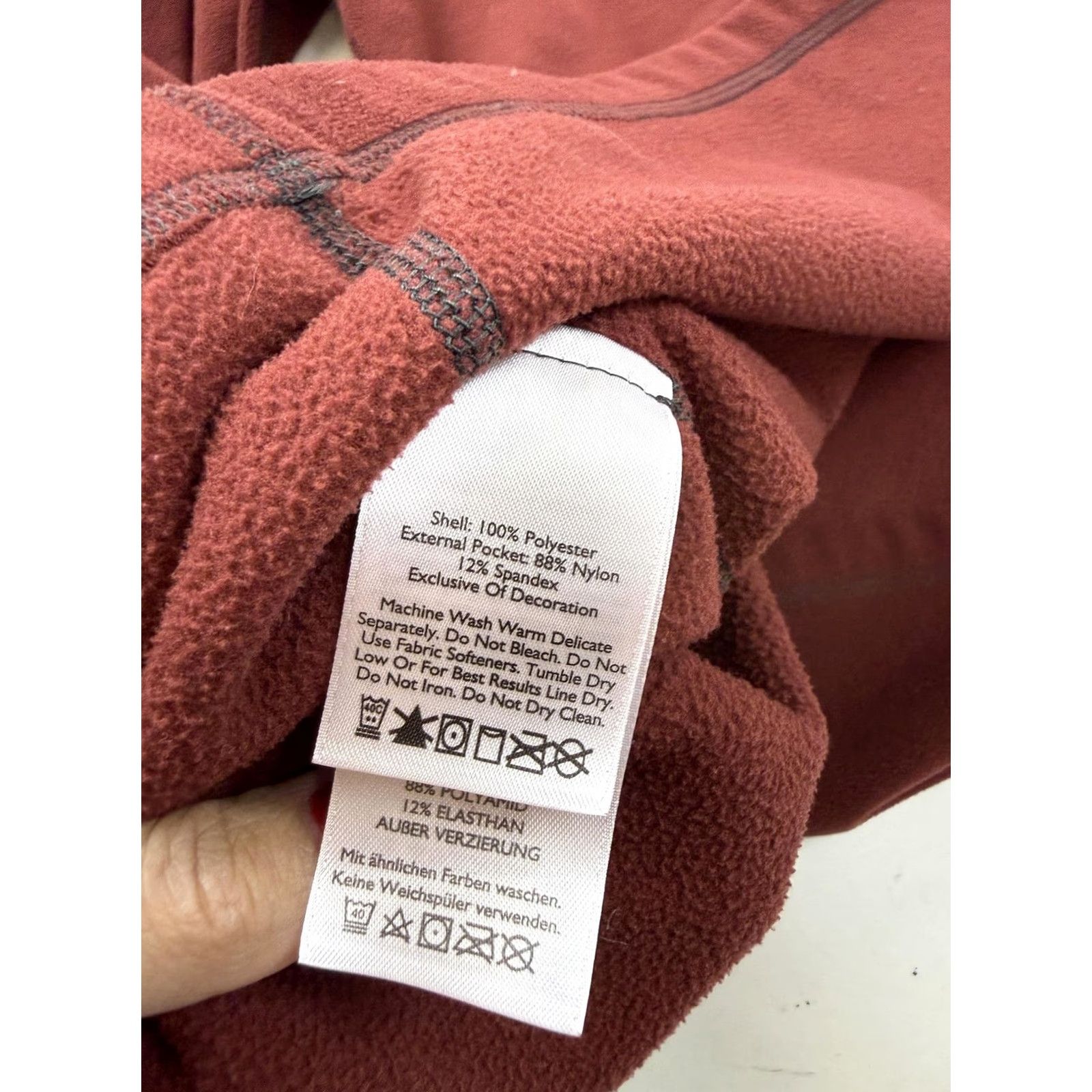 Eddie Bauer Eddie Bauer Pullover Mens XL Red 1/4 Zip Fleece Hiking Outdoor Top First Ascent Facial refinements not included Size US XL / EU 56 / 4 - 6 Thumbnail
