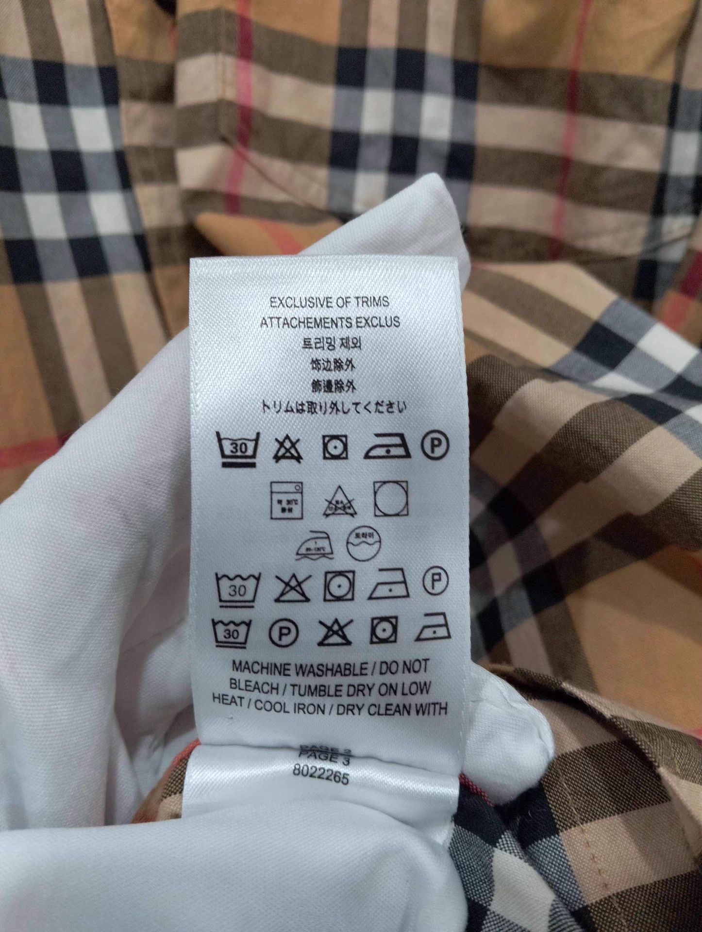 Burberry BURBERRY XL SHIRT Size US XL / EU 56 / 4 - 5 Thumbnail
