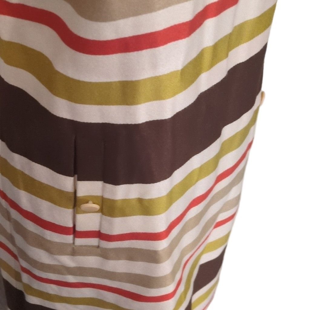 J.McLaughlin J. McLaughlin Striped 3/4 Sleeve Tunic Dress Size 2 Size XS / US 0-2 / IT 36-38 - 3 Thumbnail
