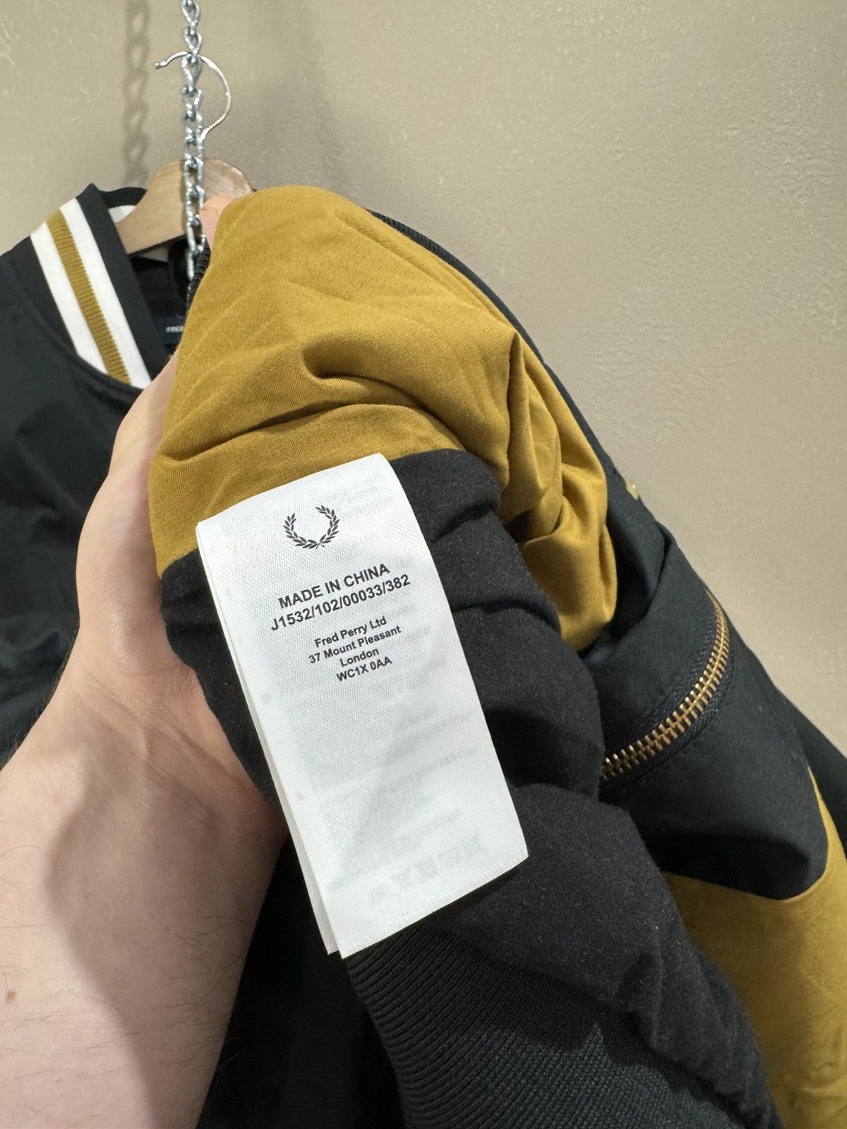 Fred Perry Vintage Fred Perry Jacket Black Nylon Size US XL / EU 56 / 4 - 4 Thumbnail