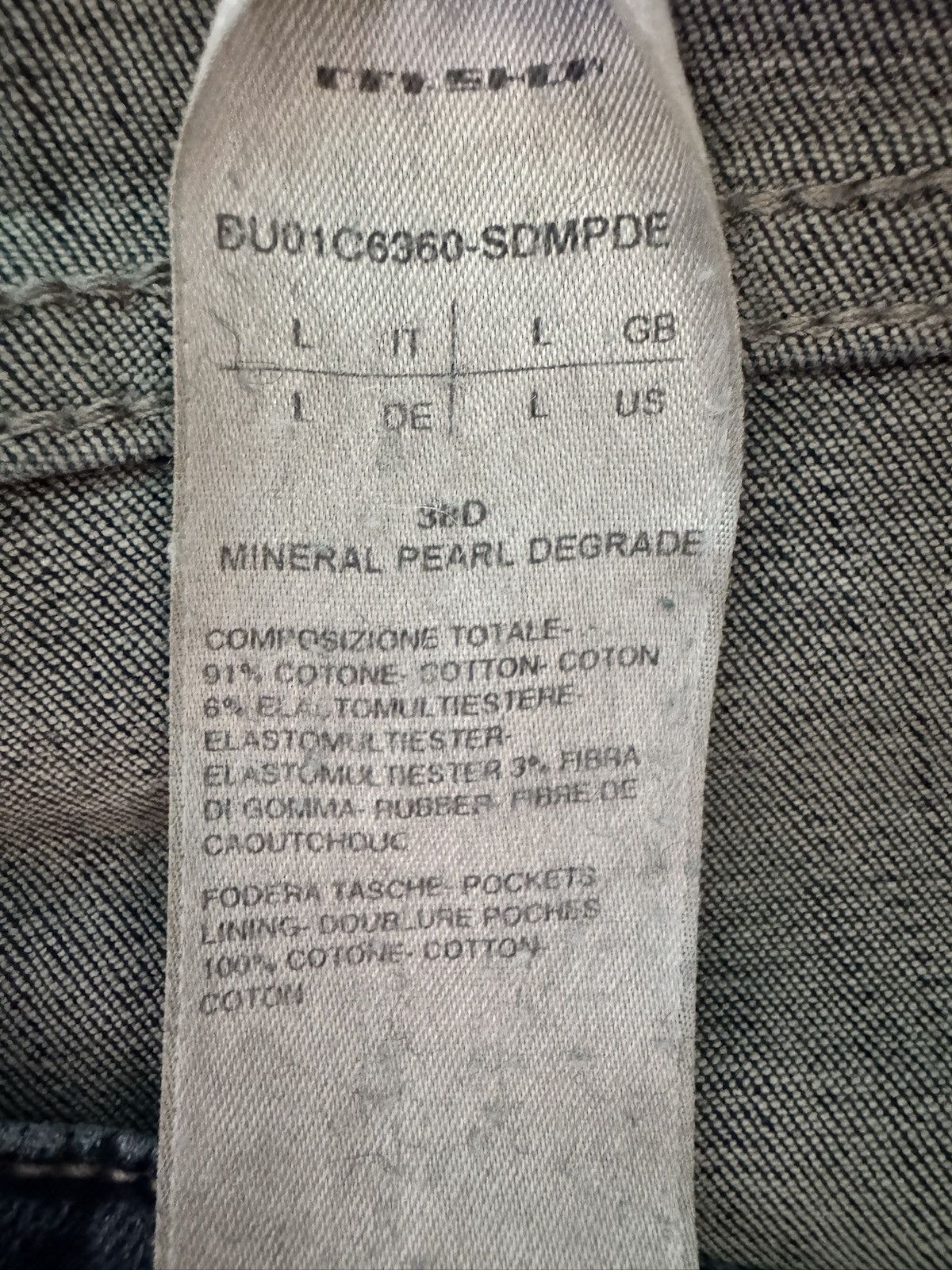 Rick Owens Drkshdw Easy Nagakin Degrade Joggers. Size US 34 / EU 50 - 12 Thumbnail