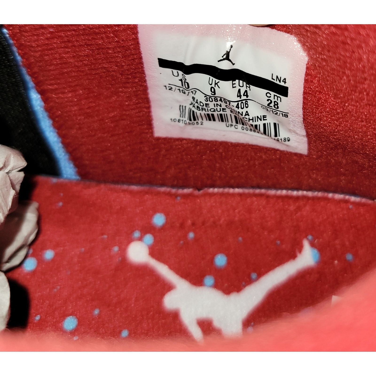 Jordan Brand Nike Air Jordan 4 Retro Travis Scott Size US 10 / EU 43 - 9 Thumbnail