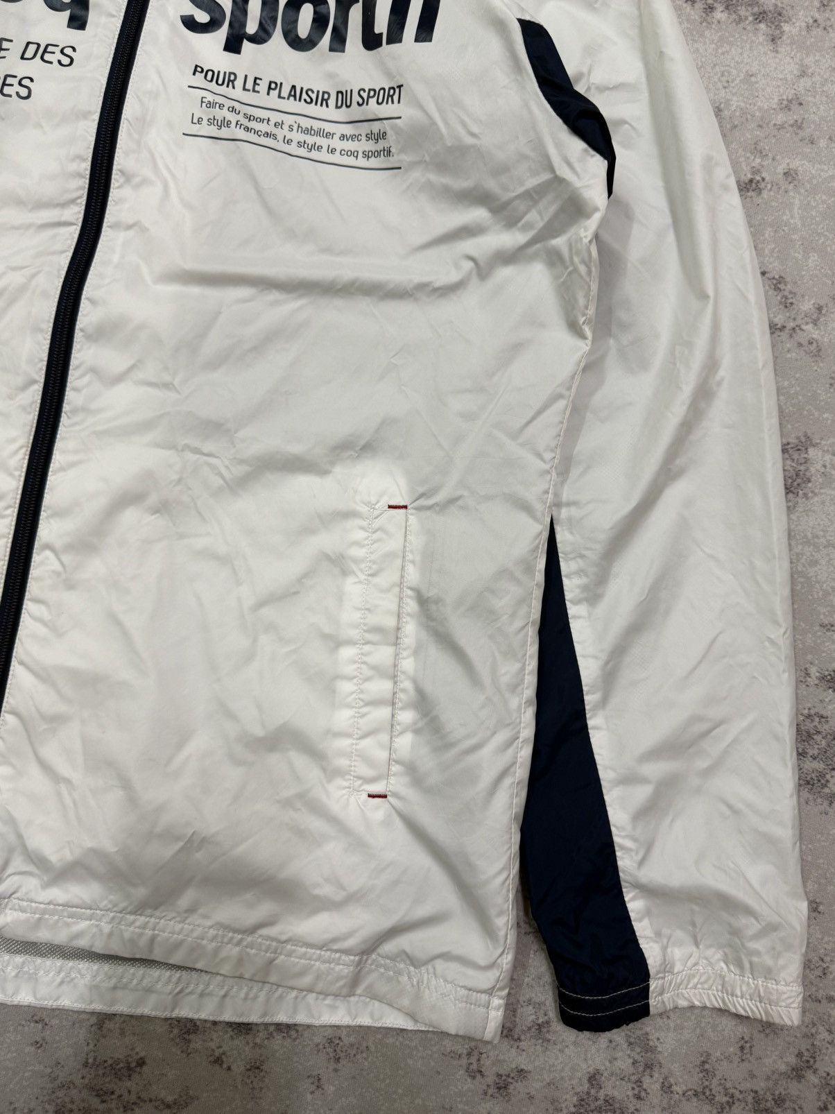 Le Coq Sportif Vintage Le Coq Sportiq By Descente Windbreaker Jacket Size US L / EU 52-54 / 3 - 6 Thumbnail