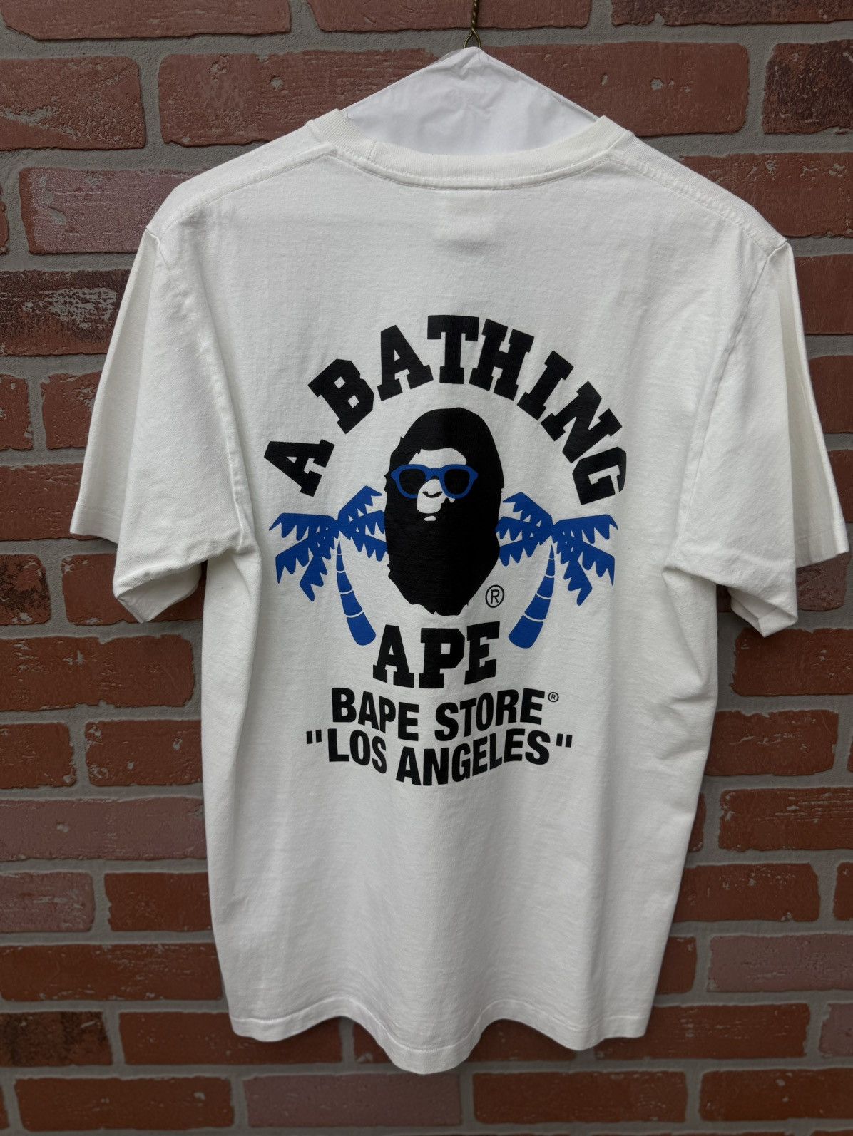 Bape Bape Las Angeles Bape Head Tee Size M 🧼 Size US M / EU 48-50 / 2 - 8 Thumbnail
