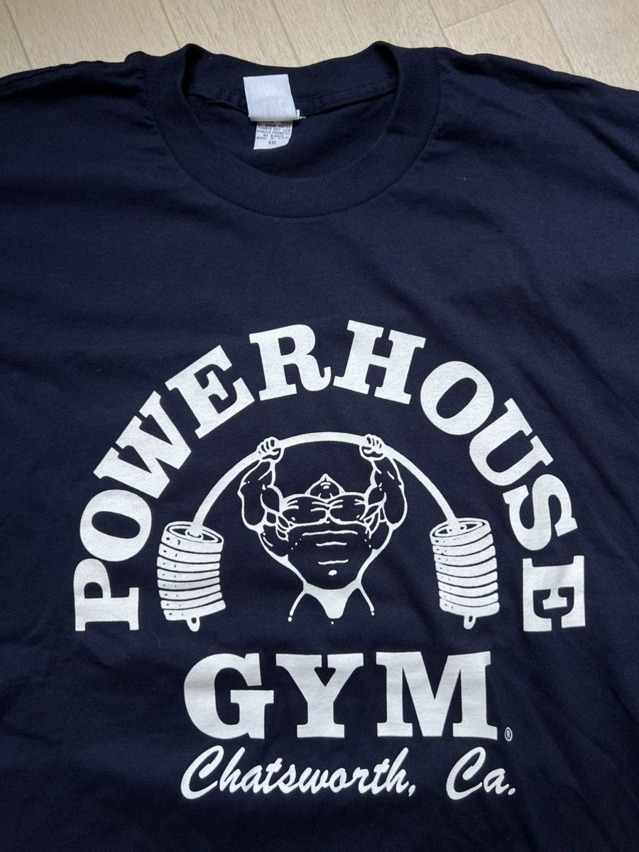 Vintage Vintage Powerhouse gym california t shirt double sided Size US XXL / EU 58 / 5 - 2 Thumbnail