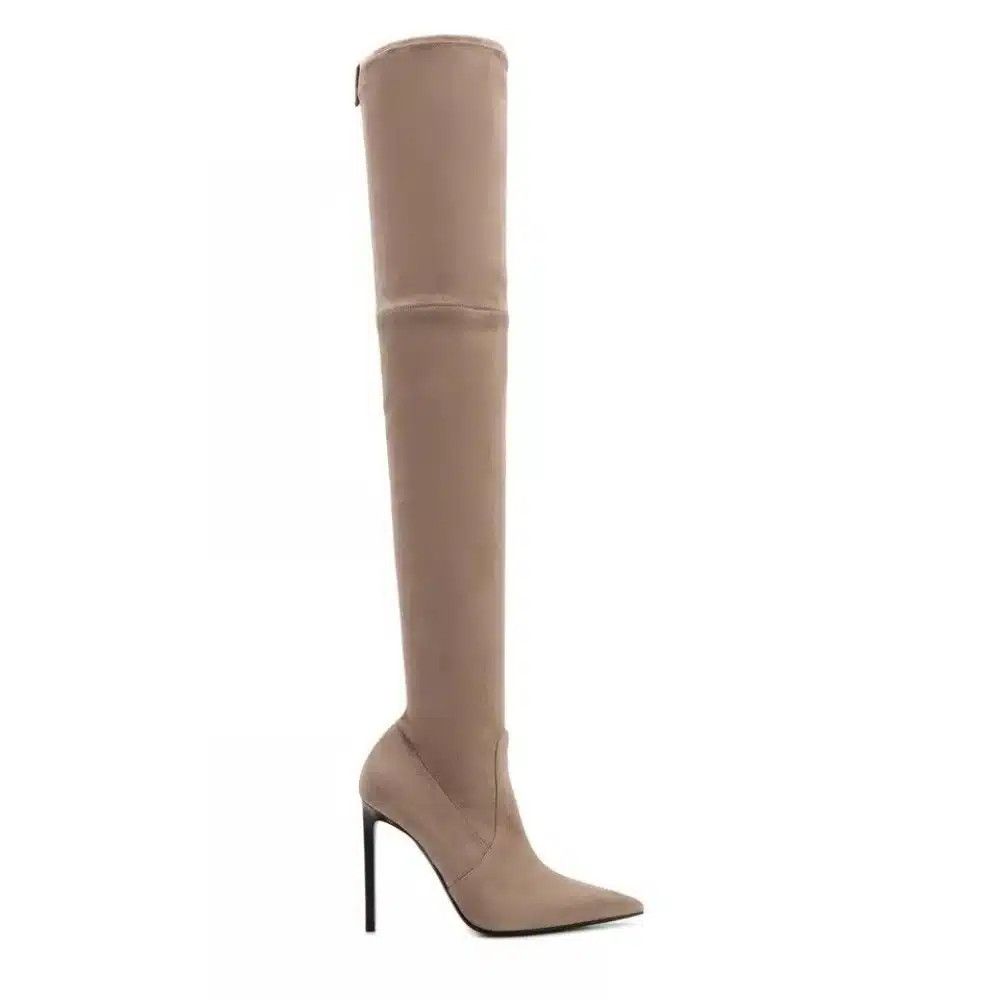 Tom Ford o1loc1c1124 W2282T Hi Heel Overknee Boots in Brown Size US 6 / IT 36 - 1 Thumbnail