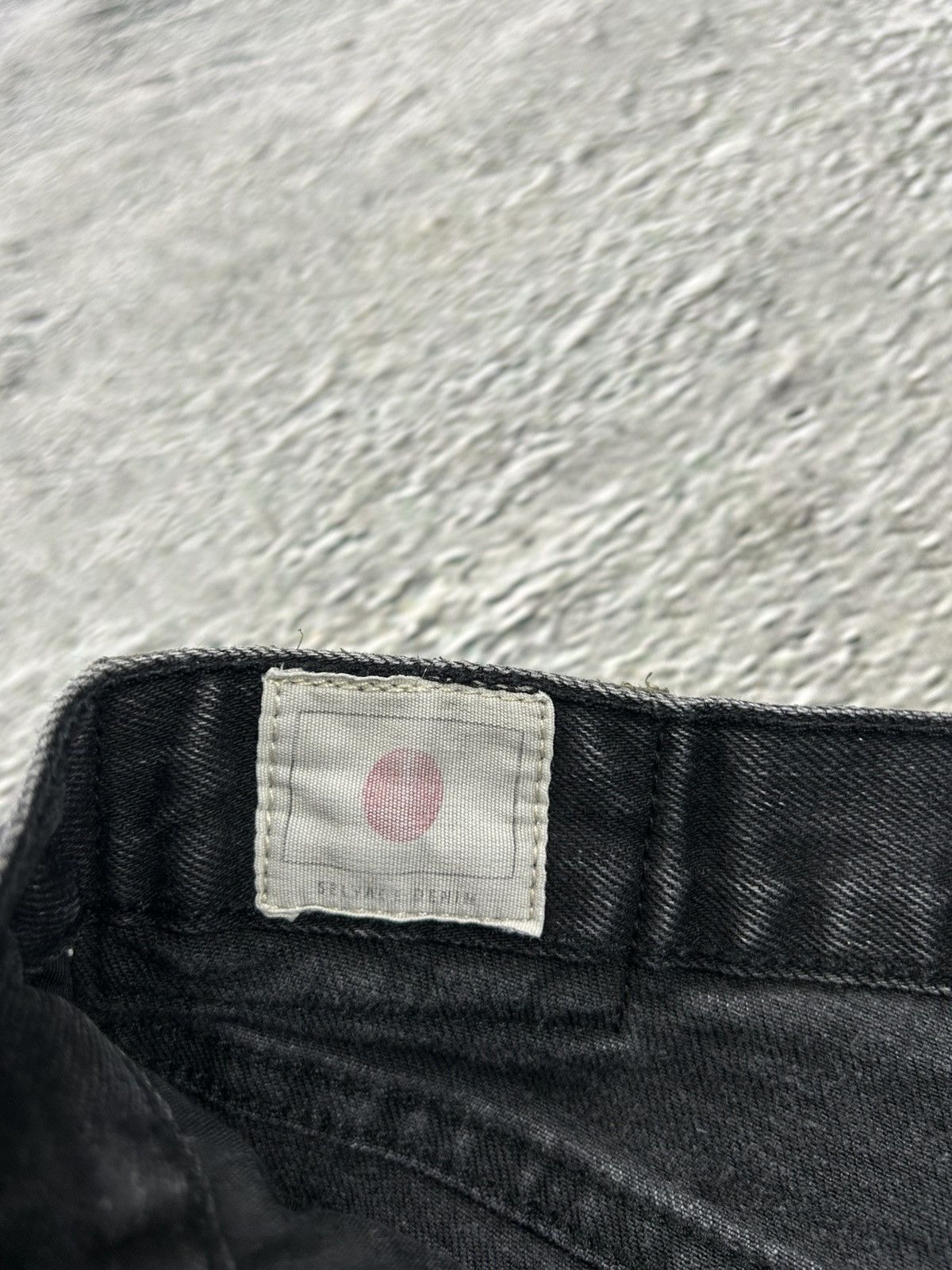 Han Kjobenhavn Han Kjobenhavn Black Selvedge Selvage Denim Pants Lean Fit Size US 34 / EU 50 - 4 Thumbnail