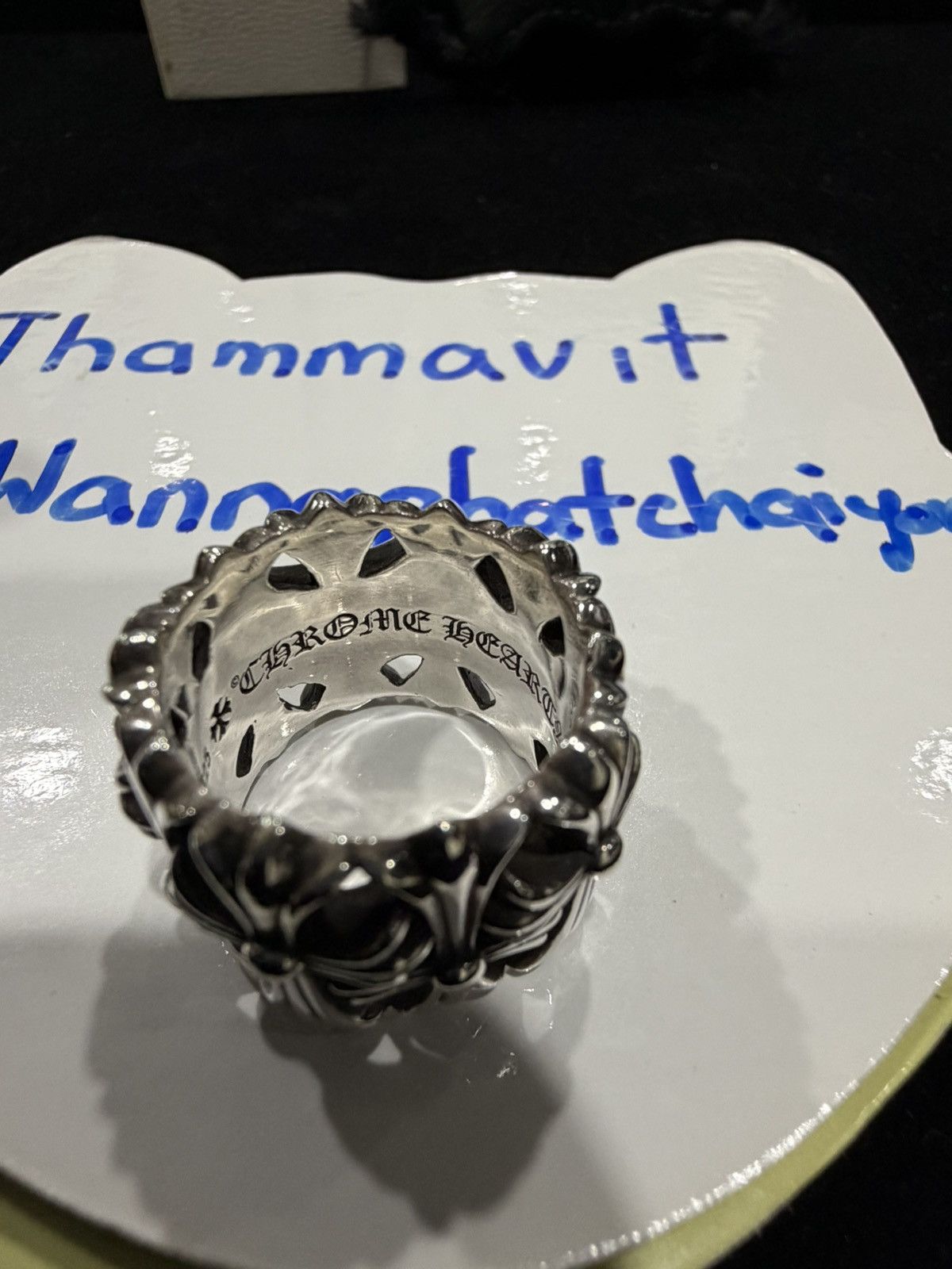 Chrome Hearts Chrome hearts Cemetery ring 8.5us Size ONE SIZE - 14 Thumbnail