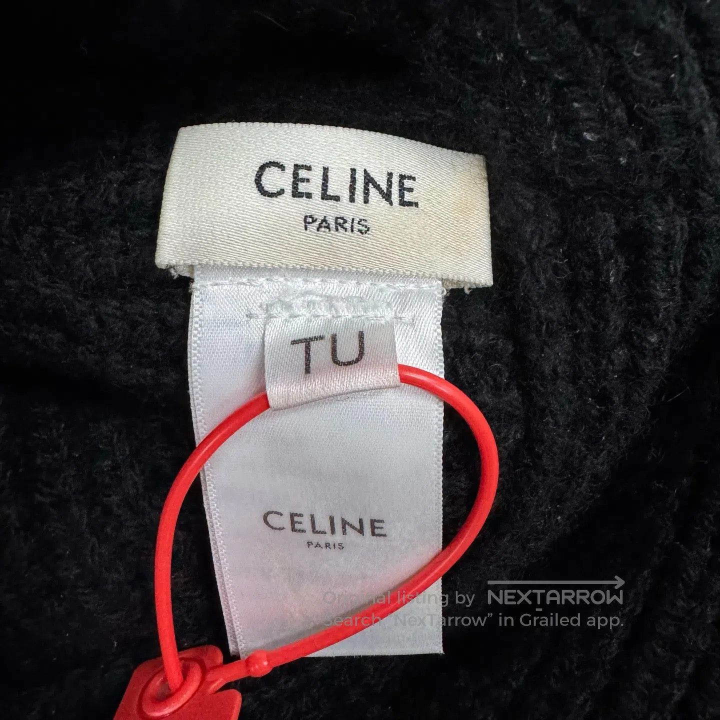 Celine CELINE Knitted fisherman's hat – a woolen cap| Size ONE SIZE - 5 Thumbnail