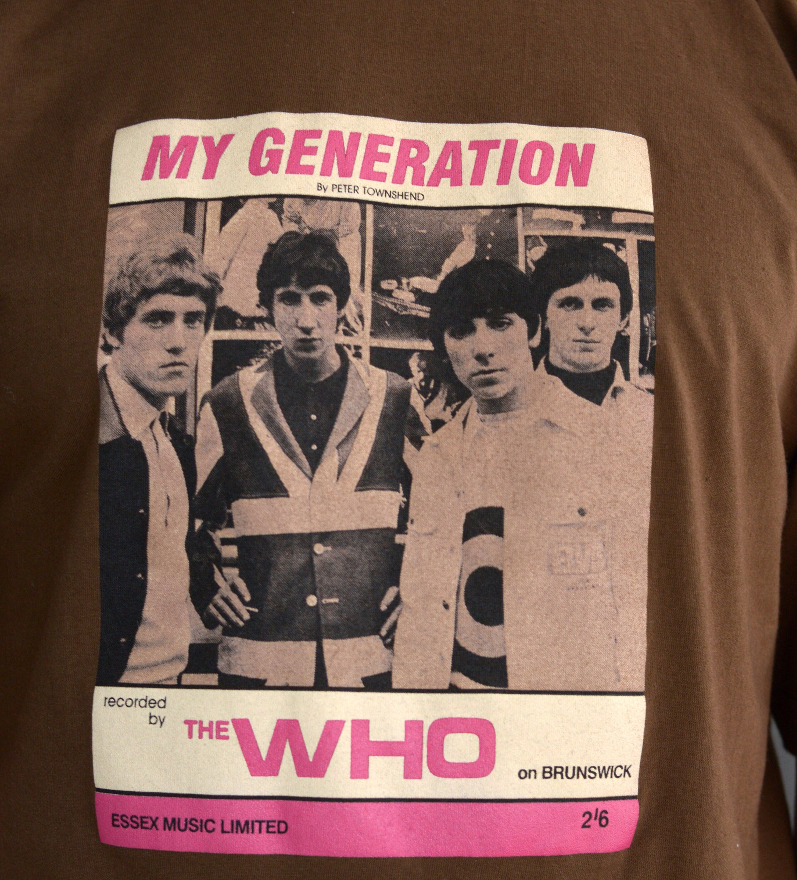 Band Tees Vintage 90s The WHO My Generation t shirt Size US L / EU 52-54 / 3 - 4 Thumbnail