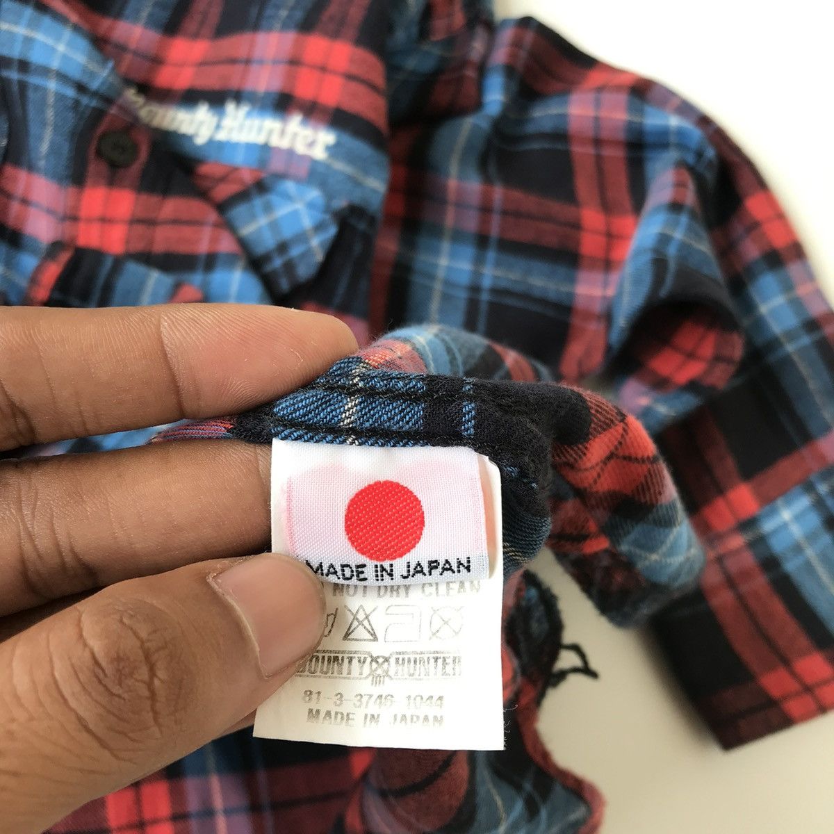 Bounty Hunter × Japanese Brand Bounty Hunter flannel shirt Size US S / EU 44-46 / 1 - 7 Thumbnail