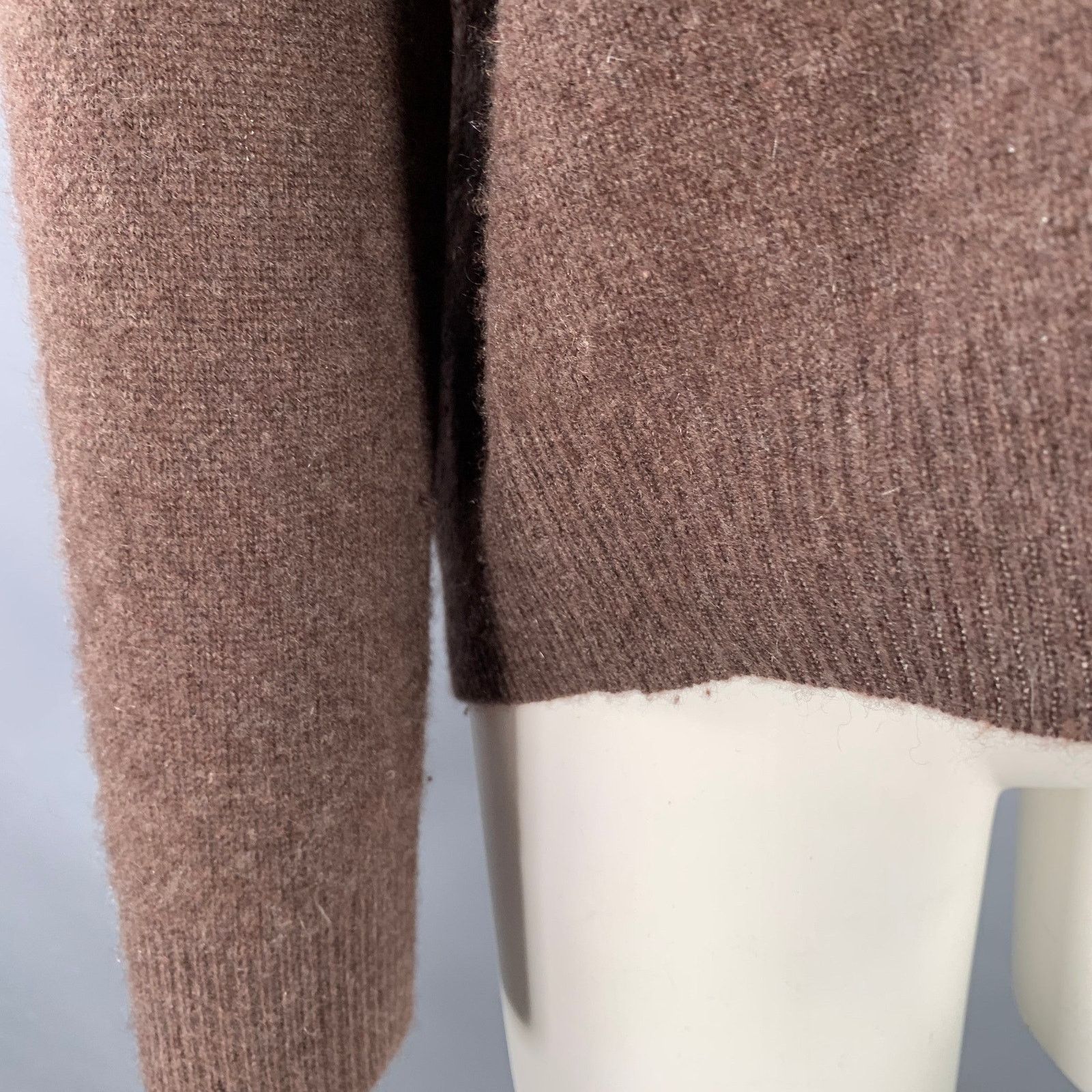 360Cashmere 360 CASHMERE Size S Brown Cashmere Crew Neck Pullover Size S / US 4 / IT 40 - 6 Thumbnail