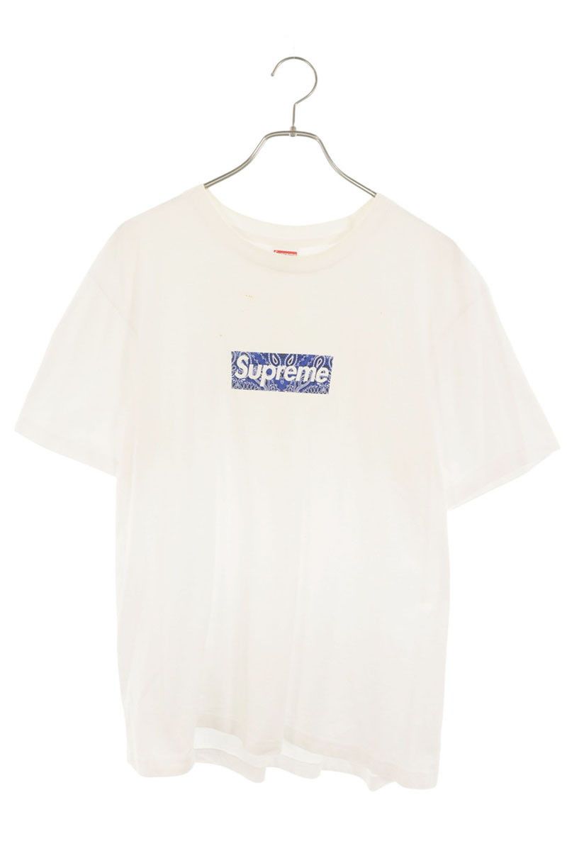 Supreme Supreme Bandana Box Logo tee Brown | Grailed