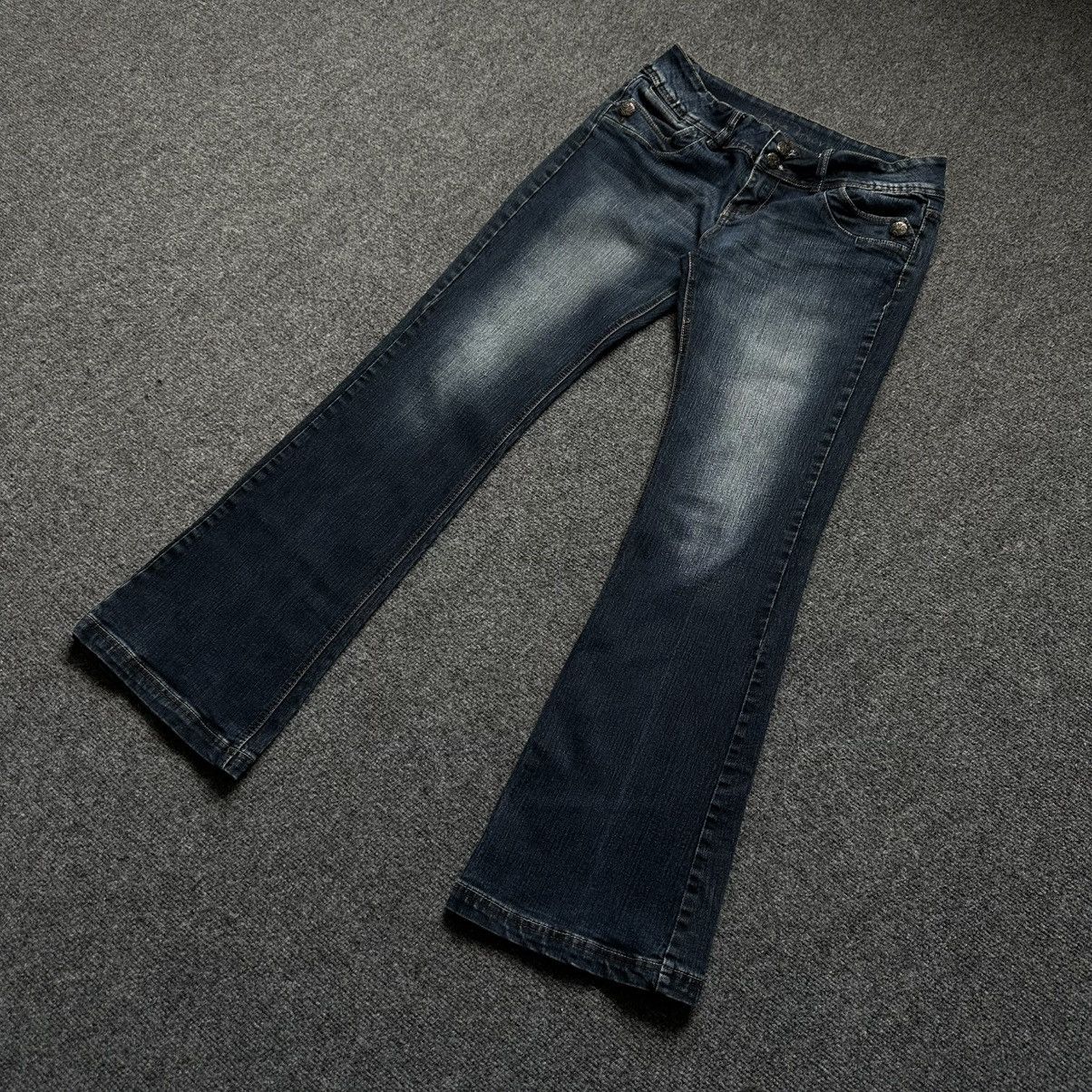 Y/Project VTG Jane Low Rise Flared Jeans Size R14 Y2K 00s USA Staff P Size 32" / US 10 / IT 46 - 1 Thumbnail